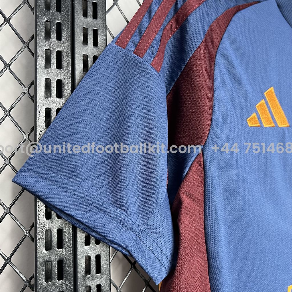 Unitedfootballkit.com | AS Roma 24-25 Third Jersey - Fans Version -Customize Name, Number and Patch | Worldwide Shipping