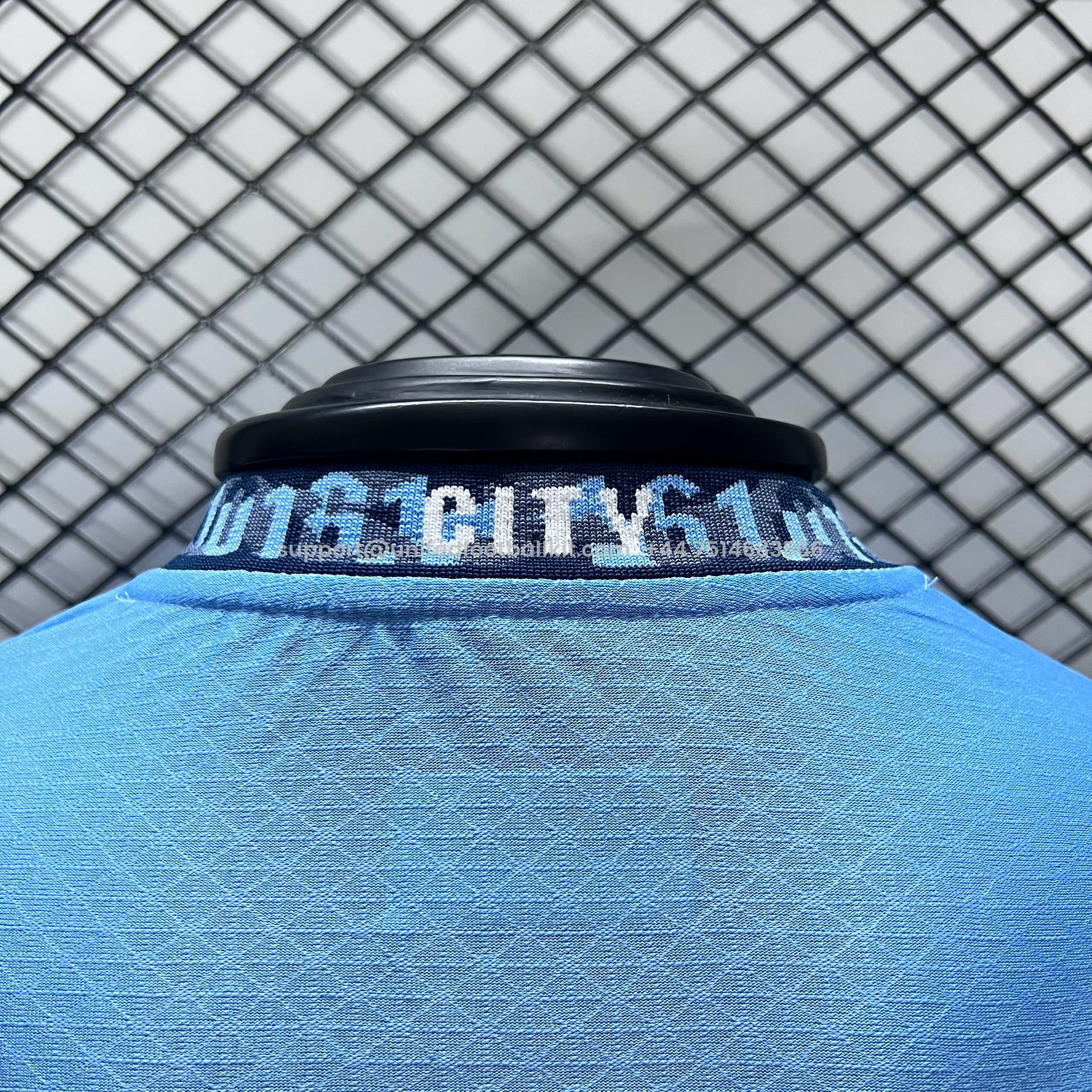 Unitedfootballkit.com | Manchester City 24-25 Home Long Sleeve Jersey - Player Version -Customize Name, Number and Patch | Worldwide Shipping