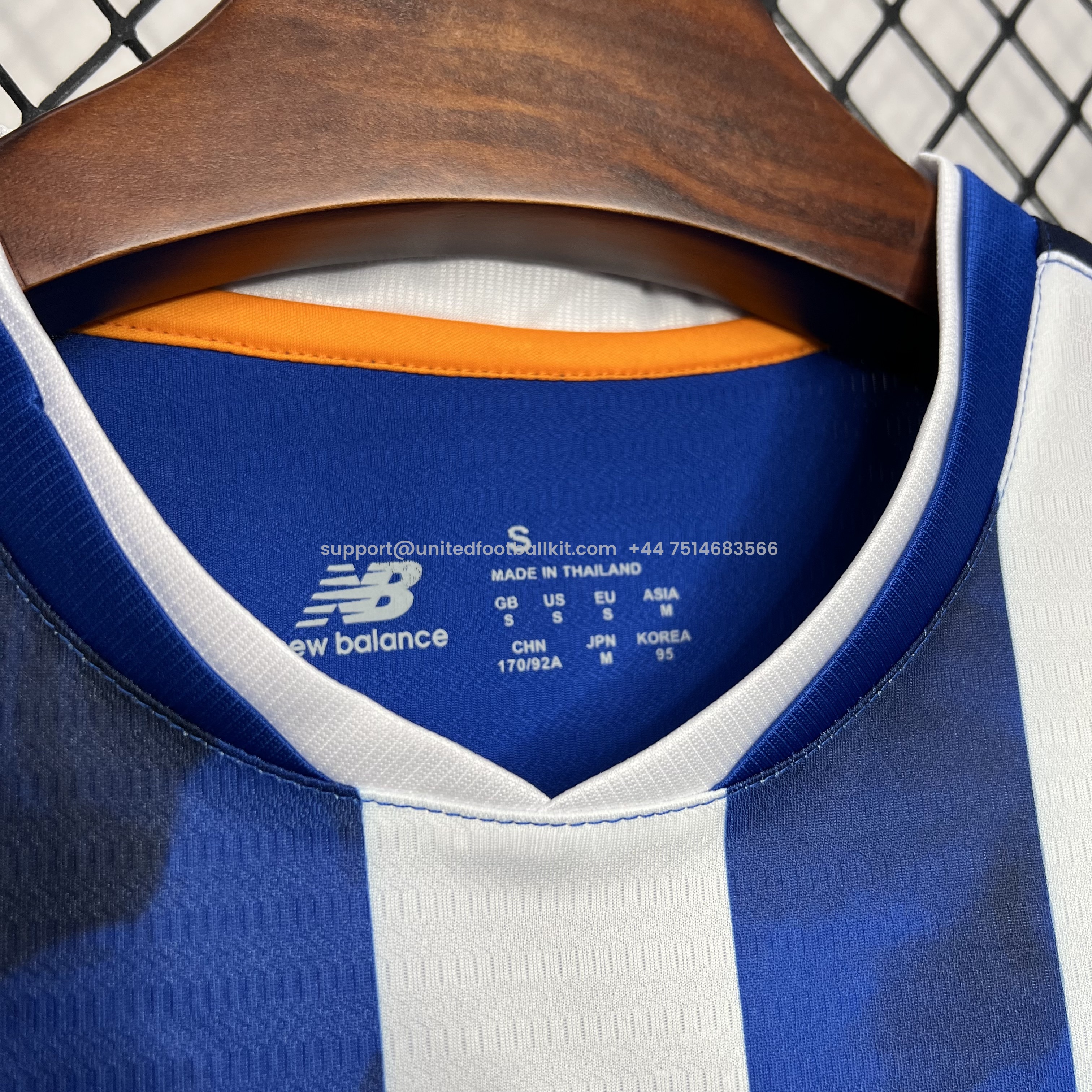 Unitedfootballkit.com | Porto 24-25 Home Stadium Jersey - Fans Version -Customize Name, Number and Patch | Worldwide Shipping