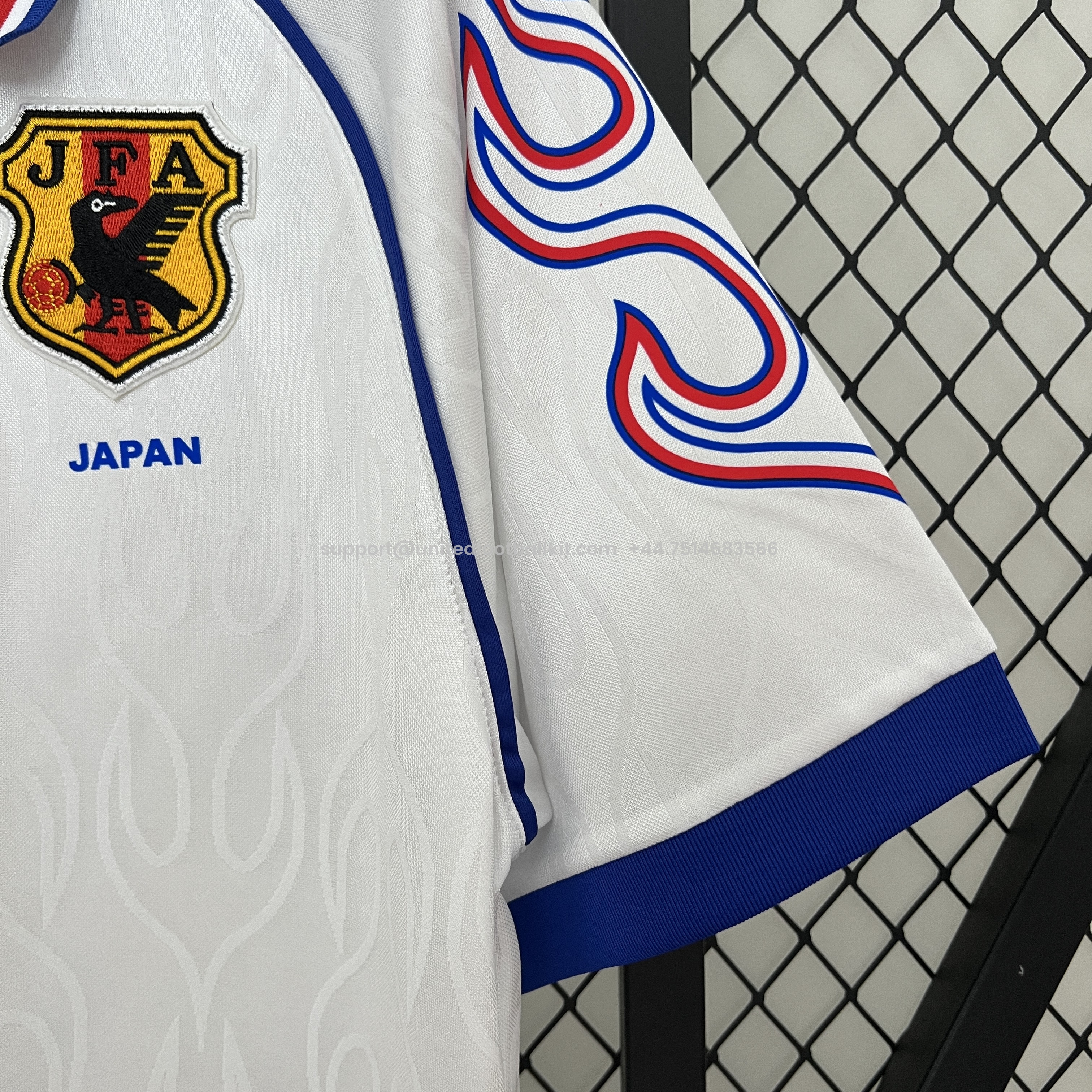Unitedfootballkit.com | Retro Japan 1998 Away Jersey -Customize Name, Number and Patch | Worldwide Shipping