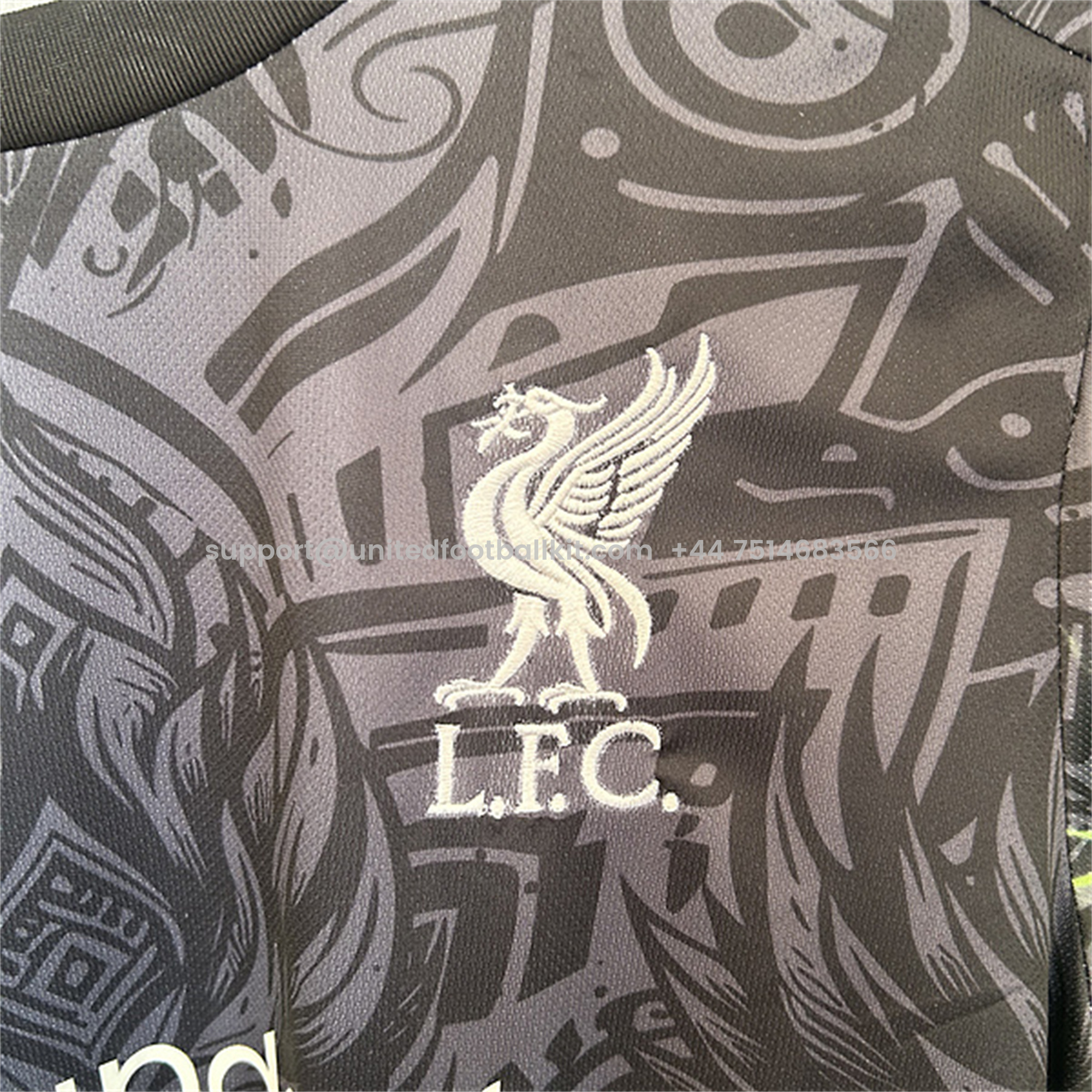 Unitedfootballkit.com | Liver.pool 24-25 Green Fire Phoenix Special Edition Jersey - Fans Version -Customize Name, Number and Patch | Worldwide Shipping