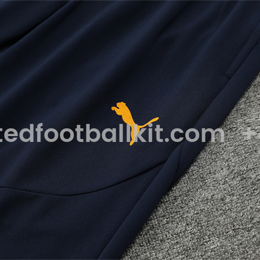 Unitedfootballkit.com | Marseille 24-25 Long Sleeve Training Set - Royal Blue -Customize Name, Number and Patch | Worldwide Shipping