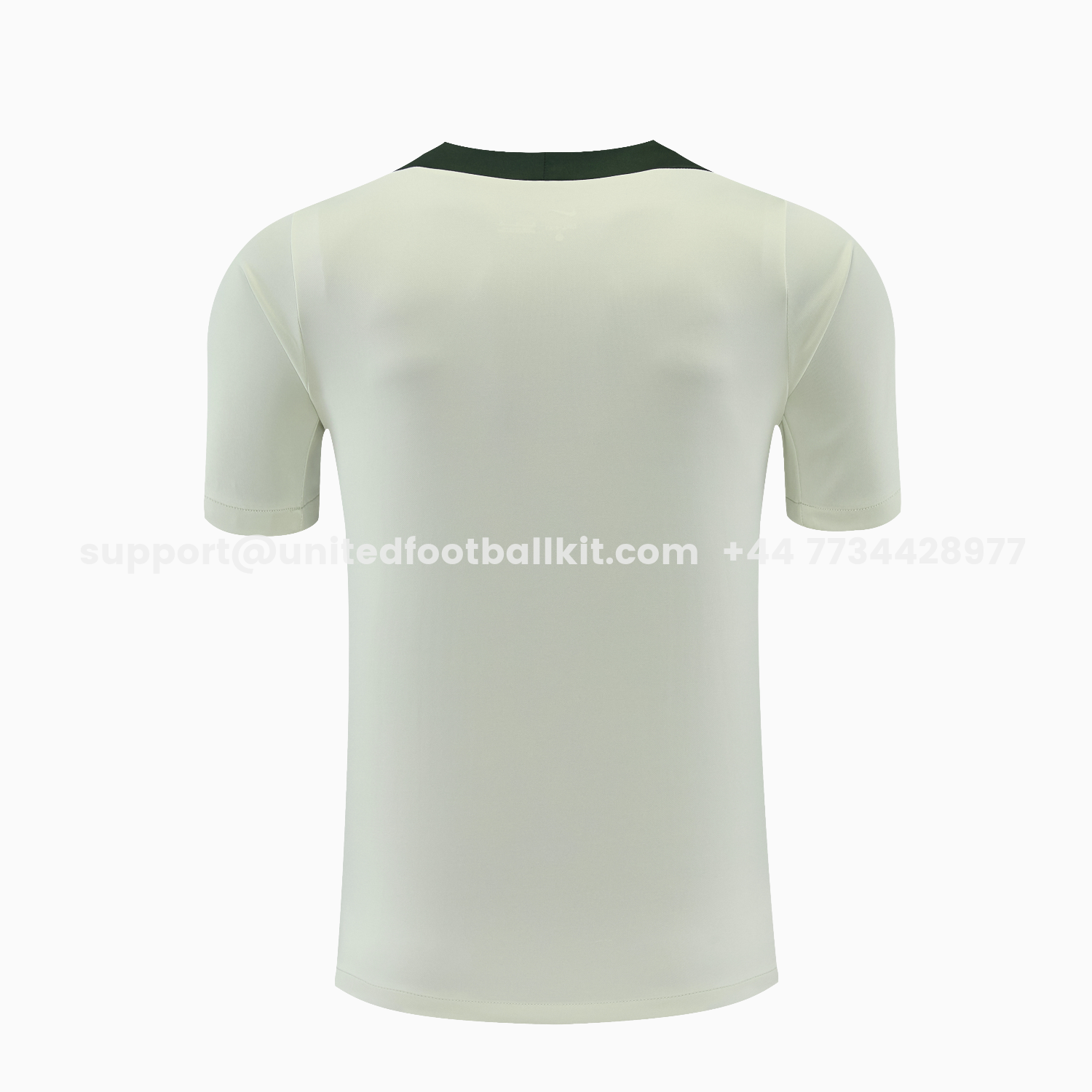 Unitedfootballkit.com | C.H.E.L.S.E.A 25-26 Short-Sleeve Training Set - Light Gray With Dark Green Accents Top & Dark Green Pants -Customize Name, Number and Patch | Worldwide Shipping