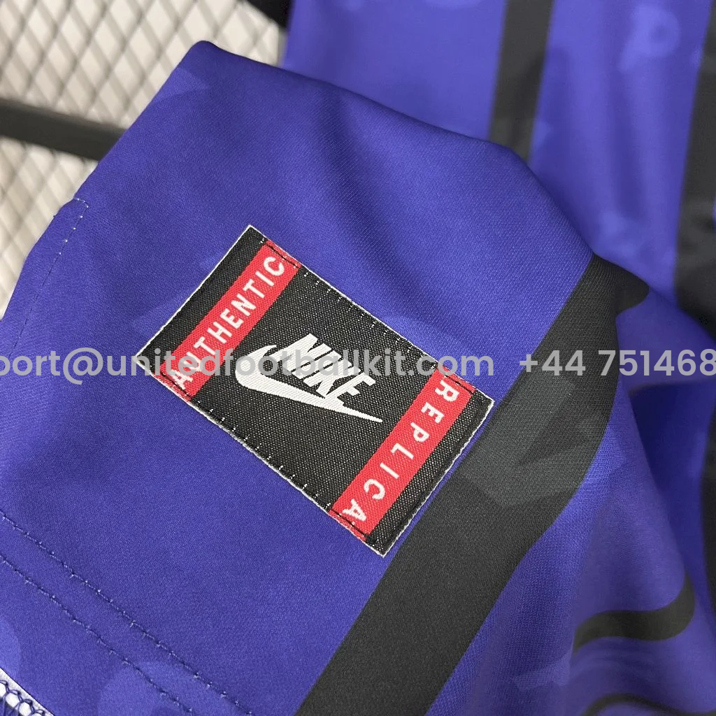 Unitedfootballkit.com | Retro PSV Eindhoven 1995-96 Away Jersey -Customize Name, Number and Patch | Worldwide Shipping