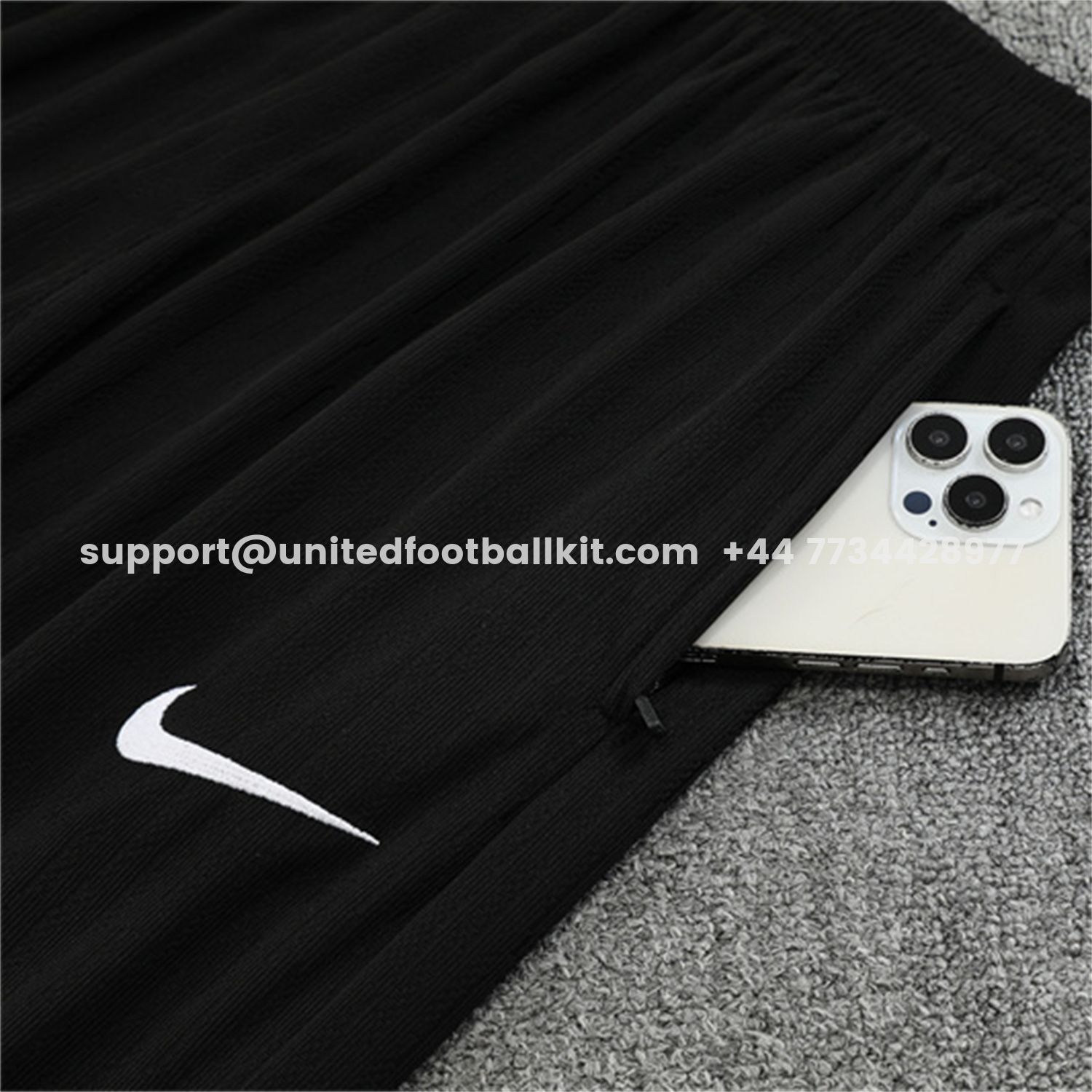 Unitedfootballkit.com | Brazil 25-26 Long Sleeve Training Set - Player Version - Orange Top and Black Pants -Customize Name, Number and Patch | Worldwide Shipping