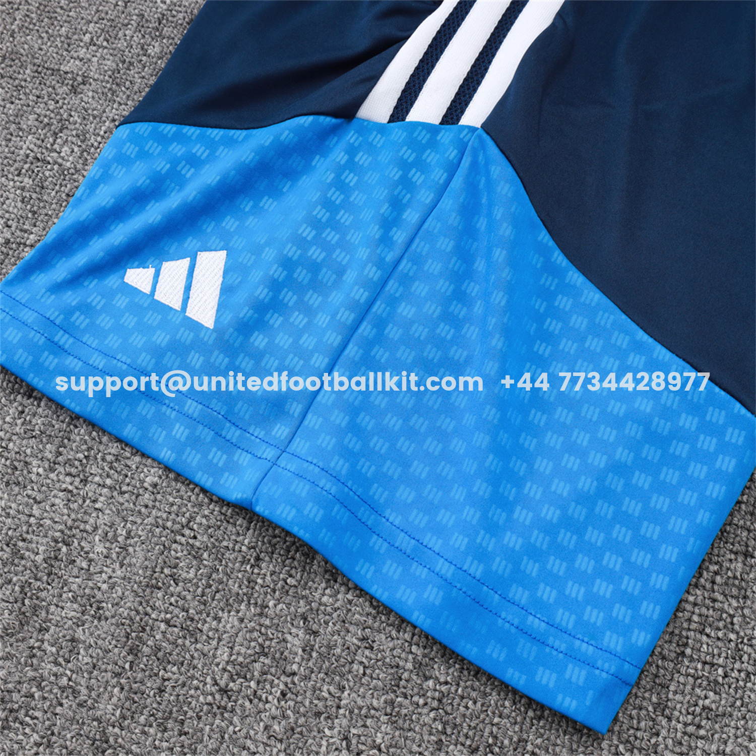 Unitedfootballkit.com | Cruzeiro 25-26 Short-Sleeve Training Set - Blue Vest & Blue Shorts -Customize Name, Number and Patch | Worldwide Shipping
