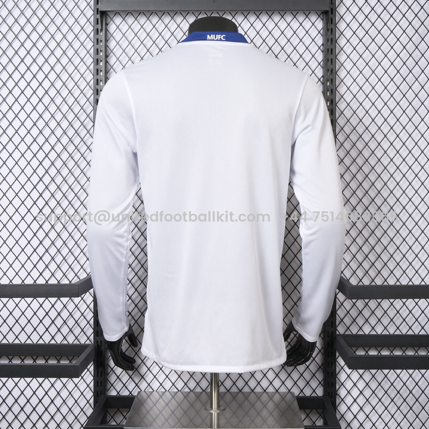 Unitedfootballkit.com | Retro Manchester United 2008-09 Away Long Sleeve Jersey - Player Version -Customize Name, Number and Patch | Worldwide Shipping