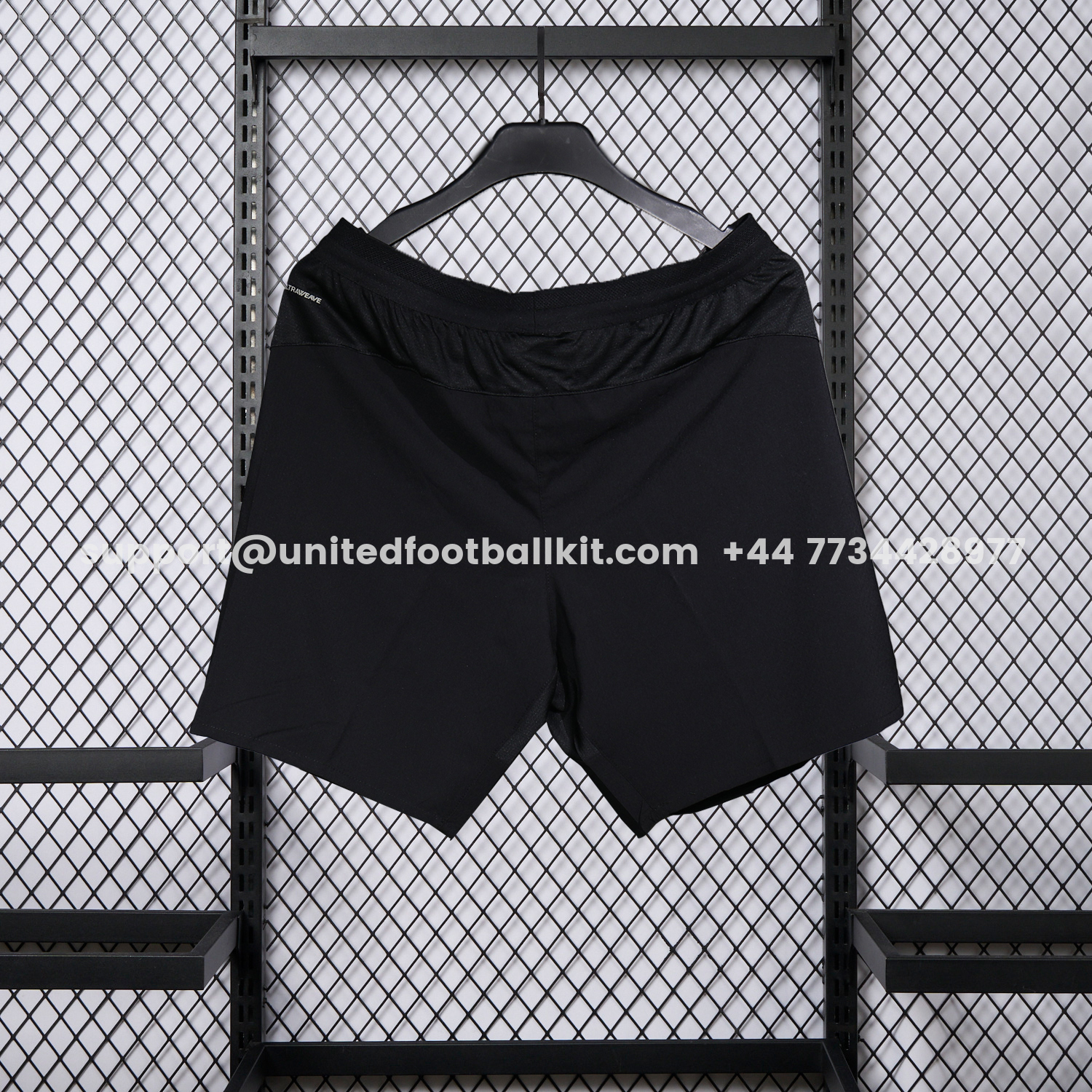 Unitedfootballkit.com | Manchester City 25-26 Away Black Shorts - Player Version -Customize Name, Number and Patch | Worldwide Shipping