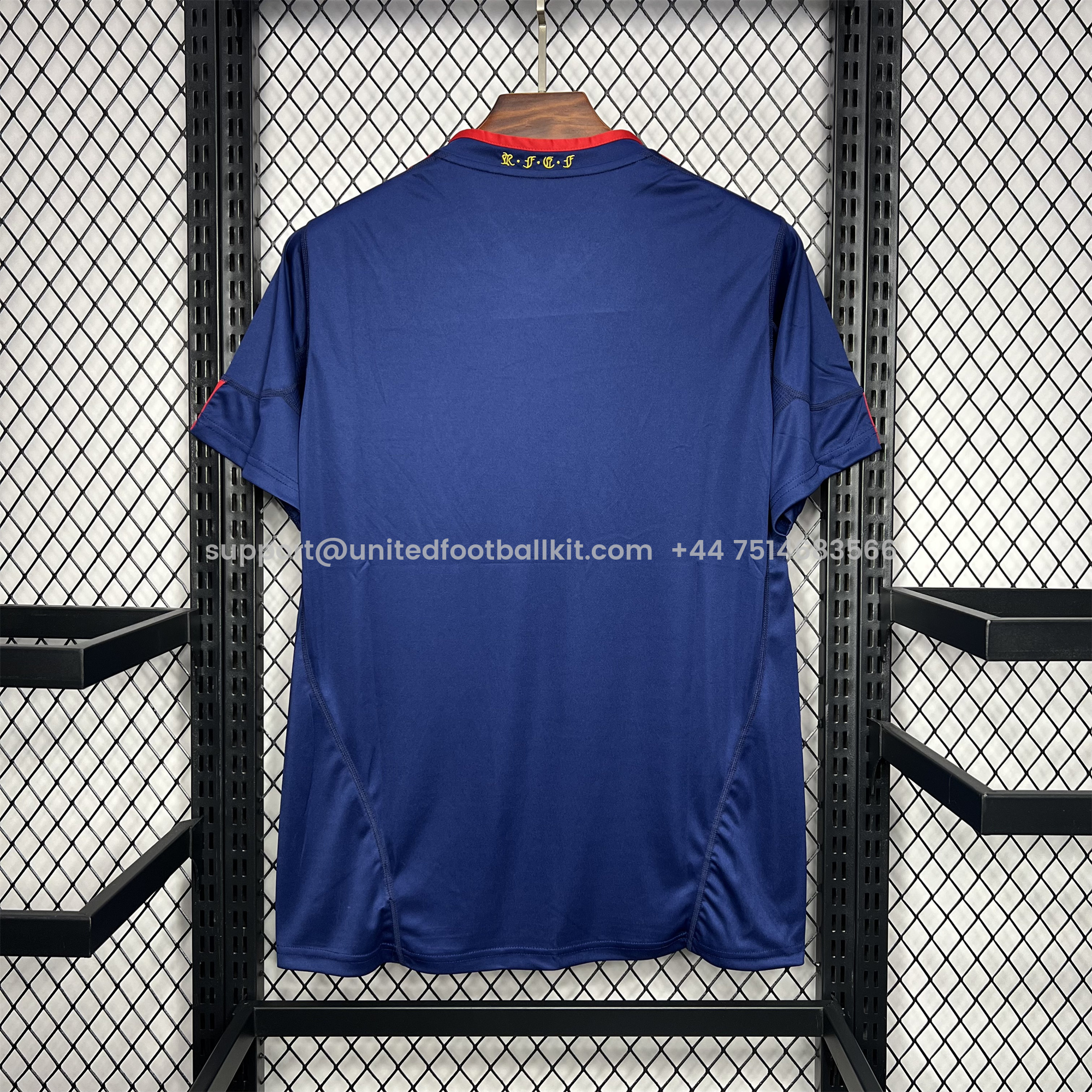 Unitedfootballkit.com | Retro Spain 2010 Away Stadium Jersey -Customize Name, Number and Patch | Worldwide Shipping