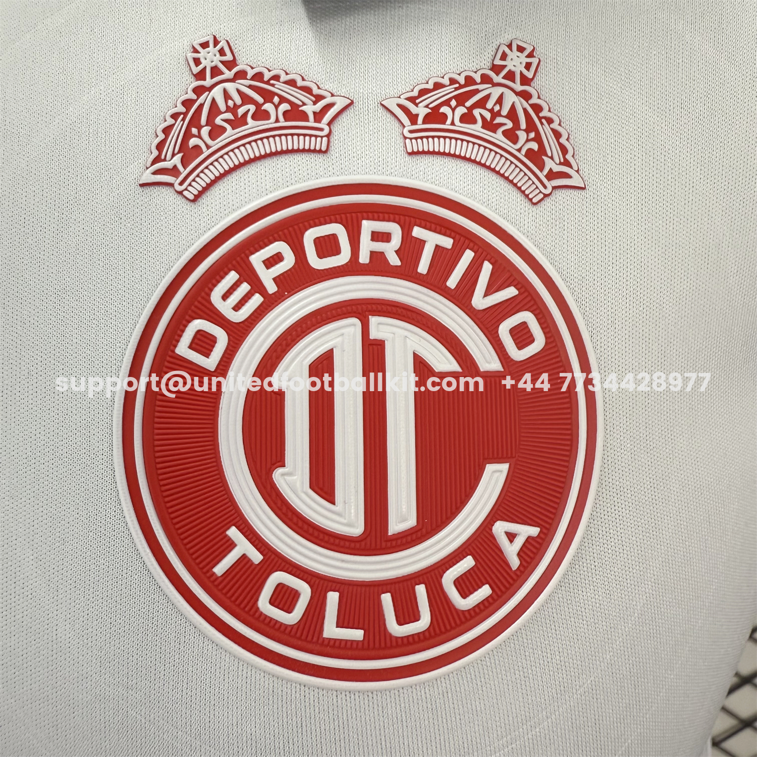 Unitedfootballkit.com | 【The Double Winners】Toluca 25-26 White Special Jersey - Player Version -Customize Name, Number and Patch | Worldwide Shipping