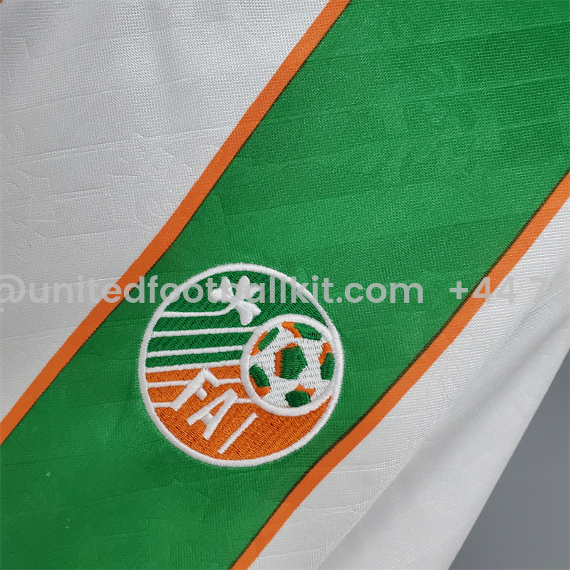 Unitedfootballkit.com | Retro Ireland 1994 Away Jersey -Customize Name, Number and Patch | Worldwide Shipping