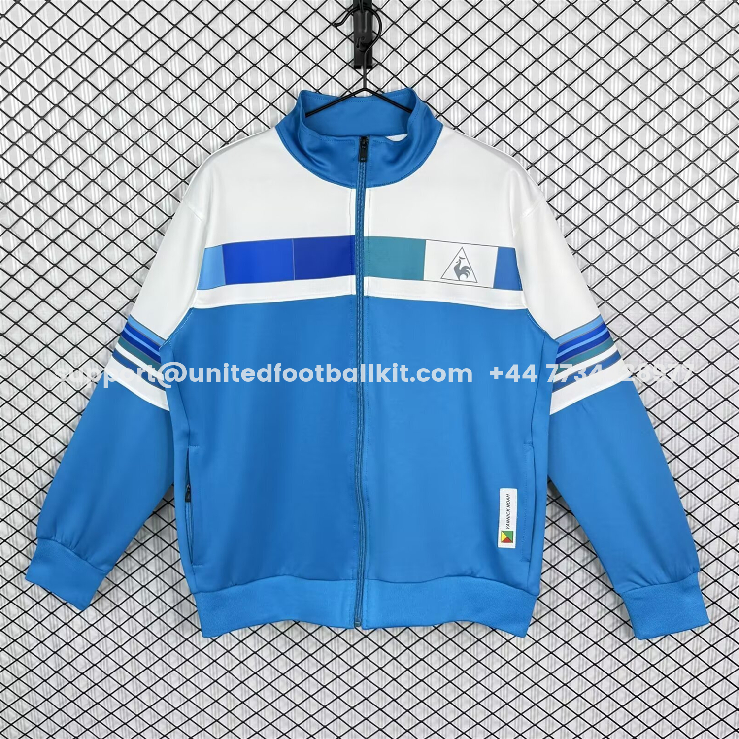 Unitedfootballkit.com | Retro Argentina 1986 Home Windbreaker -Customize Name, Number and Patch | Worldwide Shipping