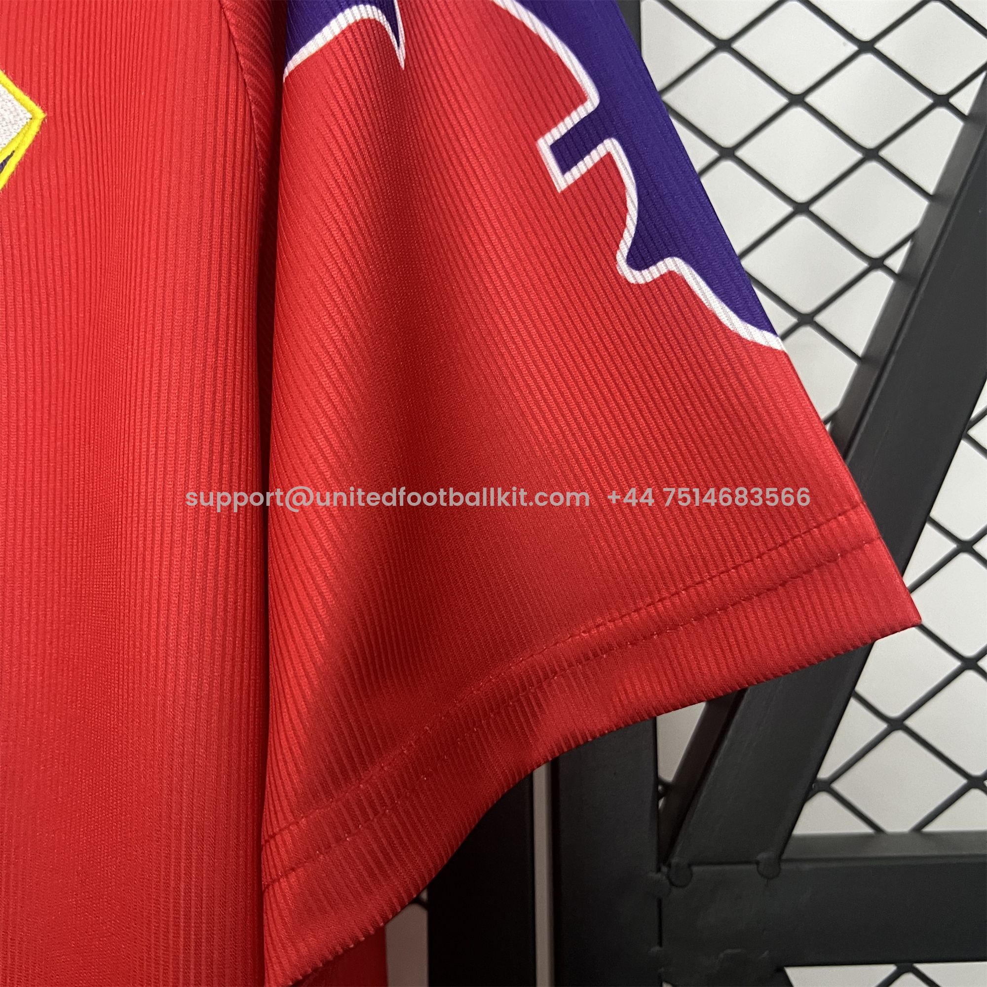 Unitedfootballkit.com | Retro Fiorentina 1995-96 Third Jersey -Customize Name, Number and Patch | Worldwide Shipping