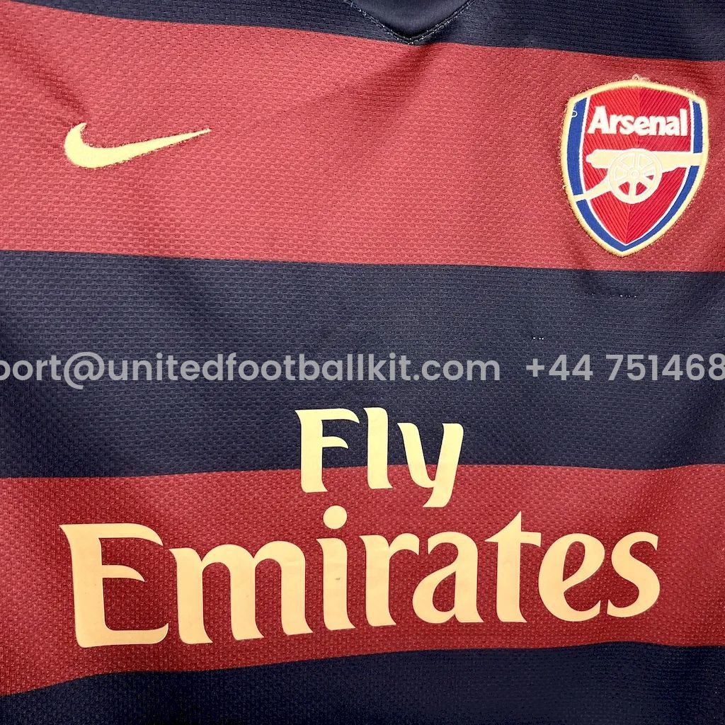 Unitedfootballkit.com | Retro Arsenal 2007-08 Third Jersey -Customize Name, Number and Patch | Worldwide Shipping