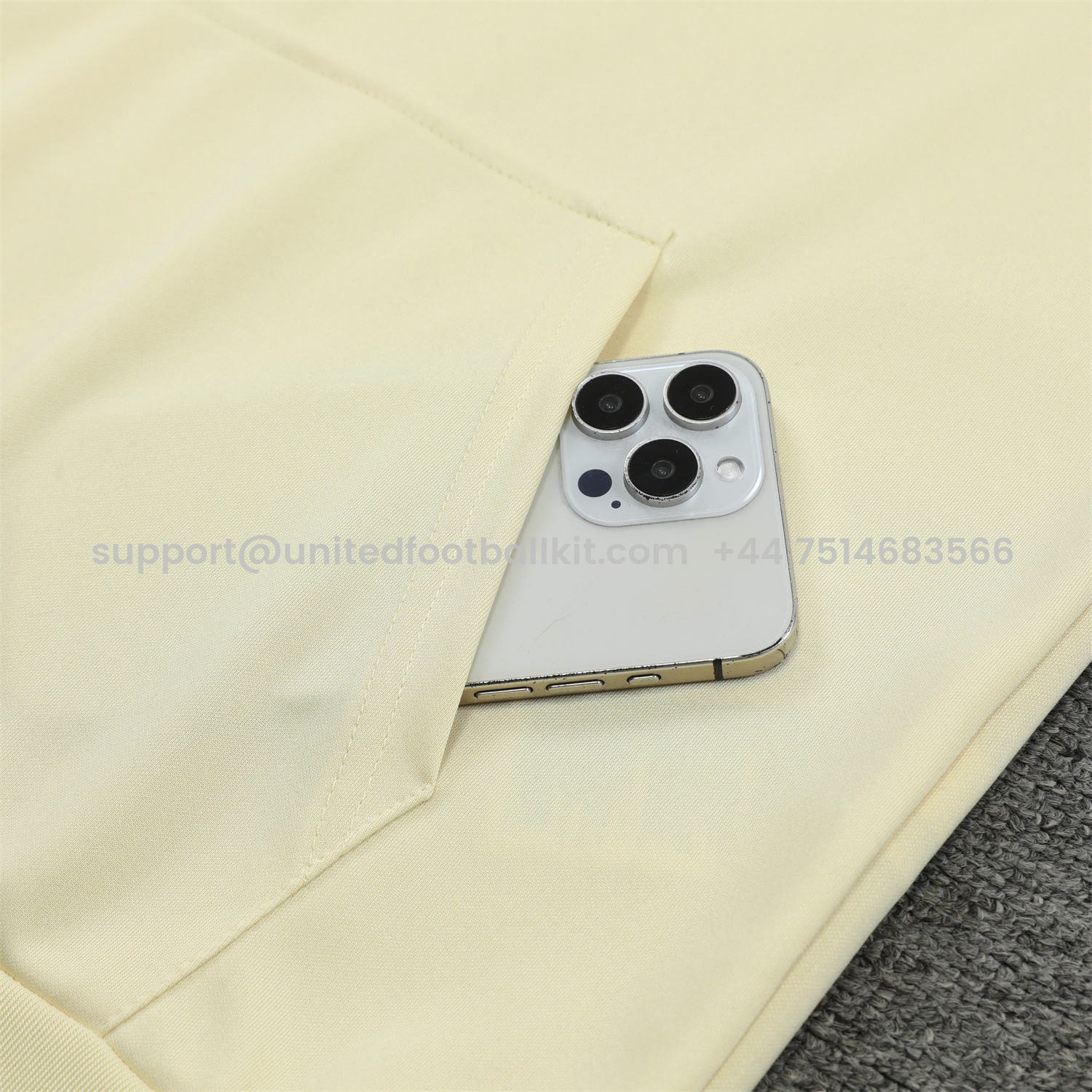 Unitedfootballkit.com | Inter Milan 24-25 Training Hoodie Set - Yellow Hoodie and Blue - Gray Pants -Customize Name, Number and Patch | Worldwide Shipping