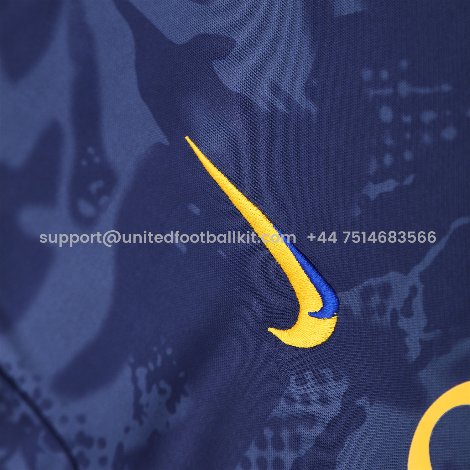 Unitedfootballkit.com | Inter Milan 25-26 Short-Sleeve Training Set - Deep Blue Camouflage -Customize Name, Number and Patch | Worldwide Shipping