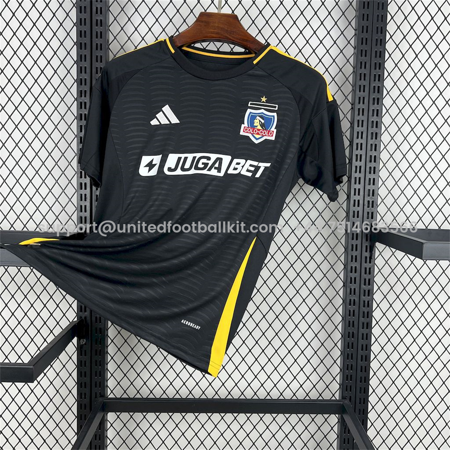 Unitedfootballkit.com | Colo Colo 2025 Away Jersey - Fans Version -Customize Name, Number and Patch | Worldwide Shipping