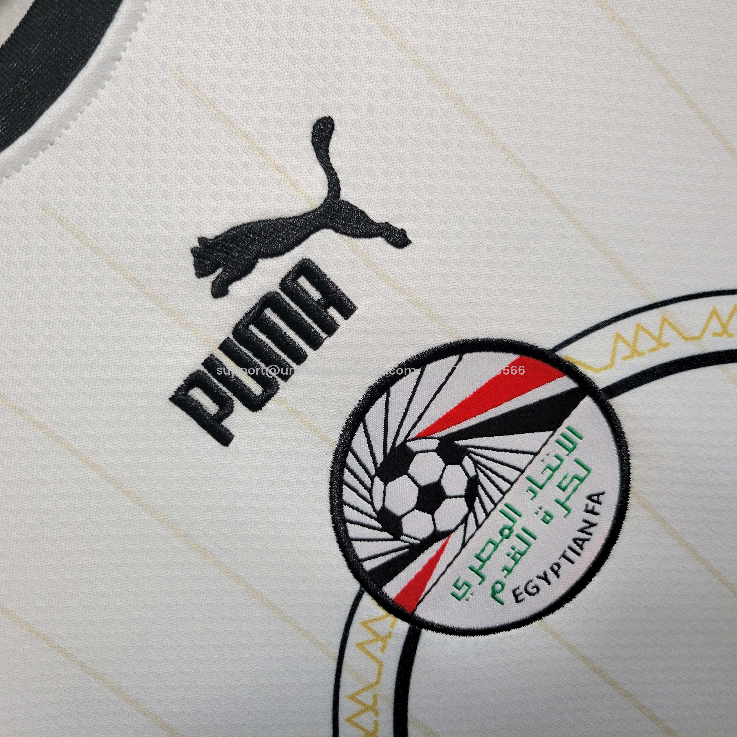 Unitedfootballkit.com | Egypt 22-23 Away Stadium Jersey - Fans Version -Customize Name, Number and Patch | Worldwide Shipping