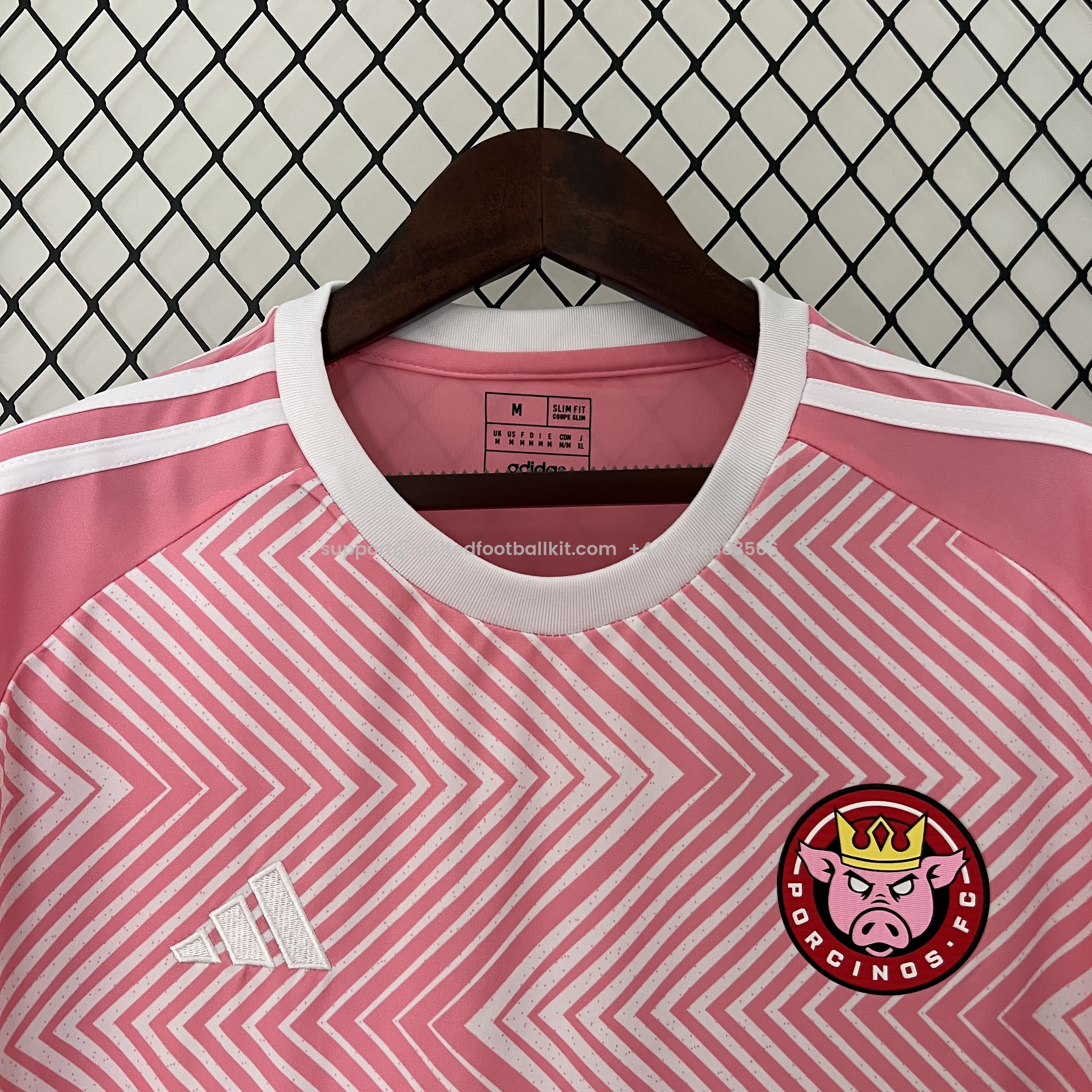 Unitedfootballkit.com | Porcinos FC 2024 Home Stadium Jersey - Fans Version -Customize Name, Number and Patch | Worldwide Shipping