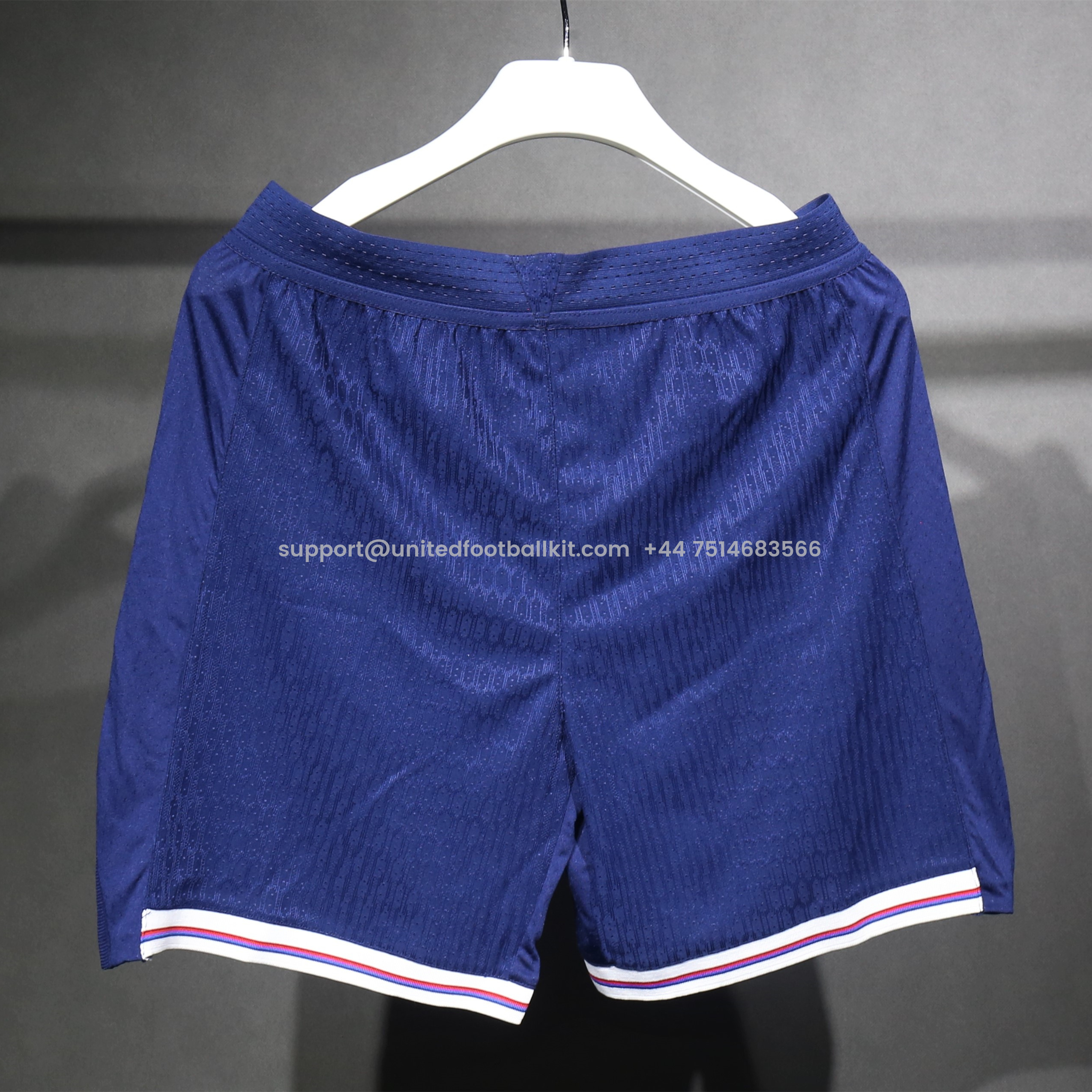 Unitedfootballkit.com | England 2024 Home Shorts - Player Version -Customize Name, Number and Patch | Worldwide Shipping