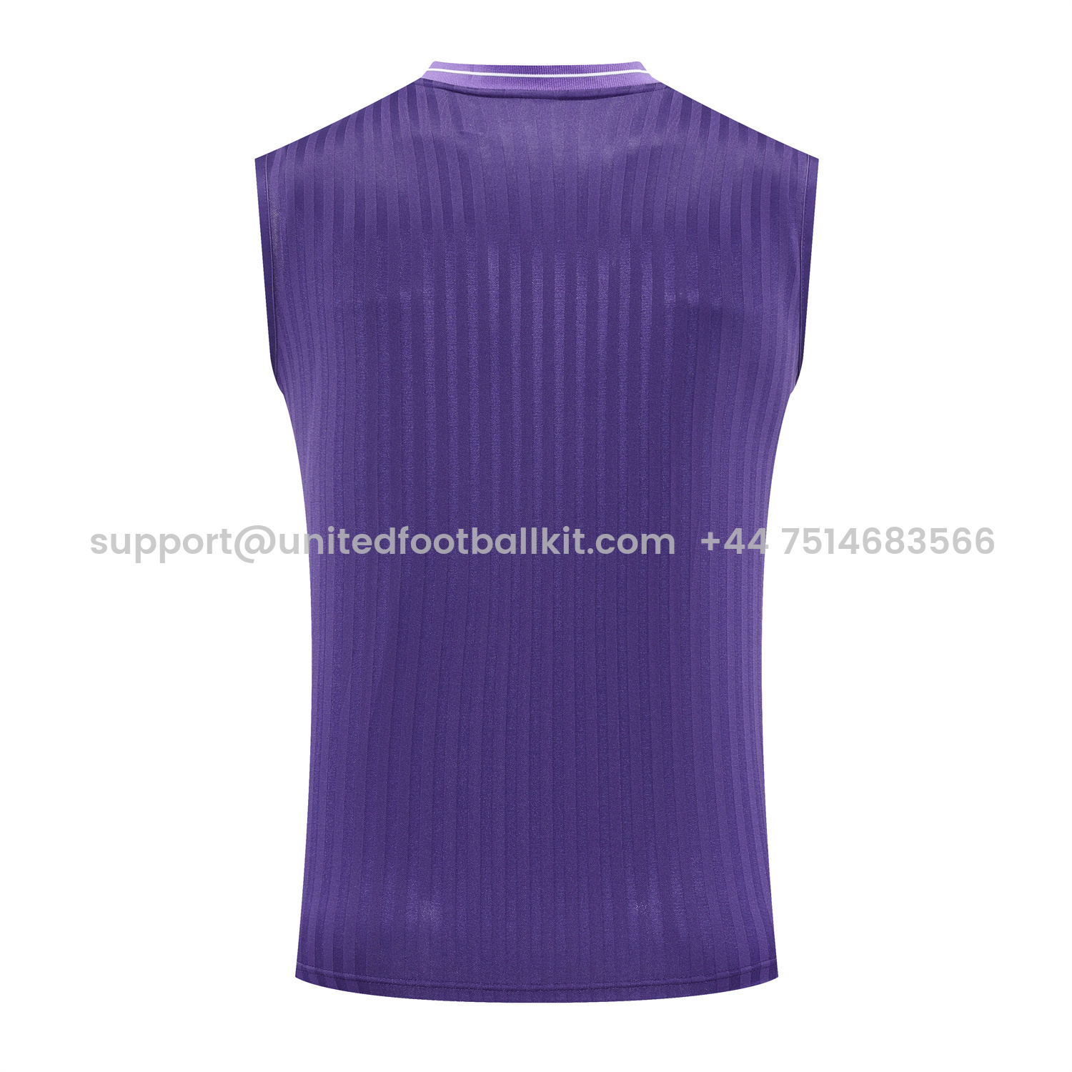 Unitedfootballkit.com | Real Madrid 25-26 Vest Training Set - Pure Purple Vest & Purple Shorts -Customize Name, Number and Patch | Worldwide Shipping