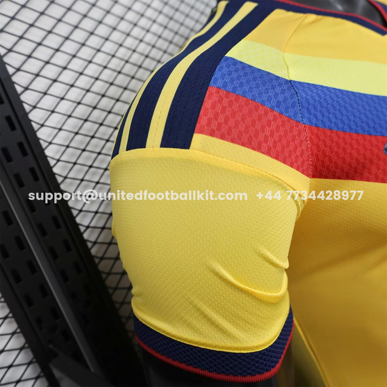 Unitedfootballkit.com | Colombia 2026 Shoulder Stripes Special Jersey - Player Version -Customize Name, Number and Patch | Worldwide Shipping