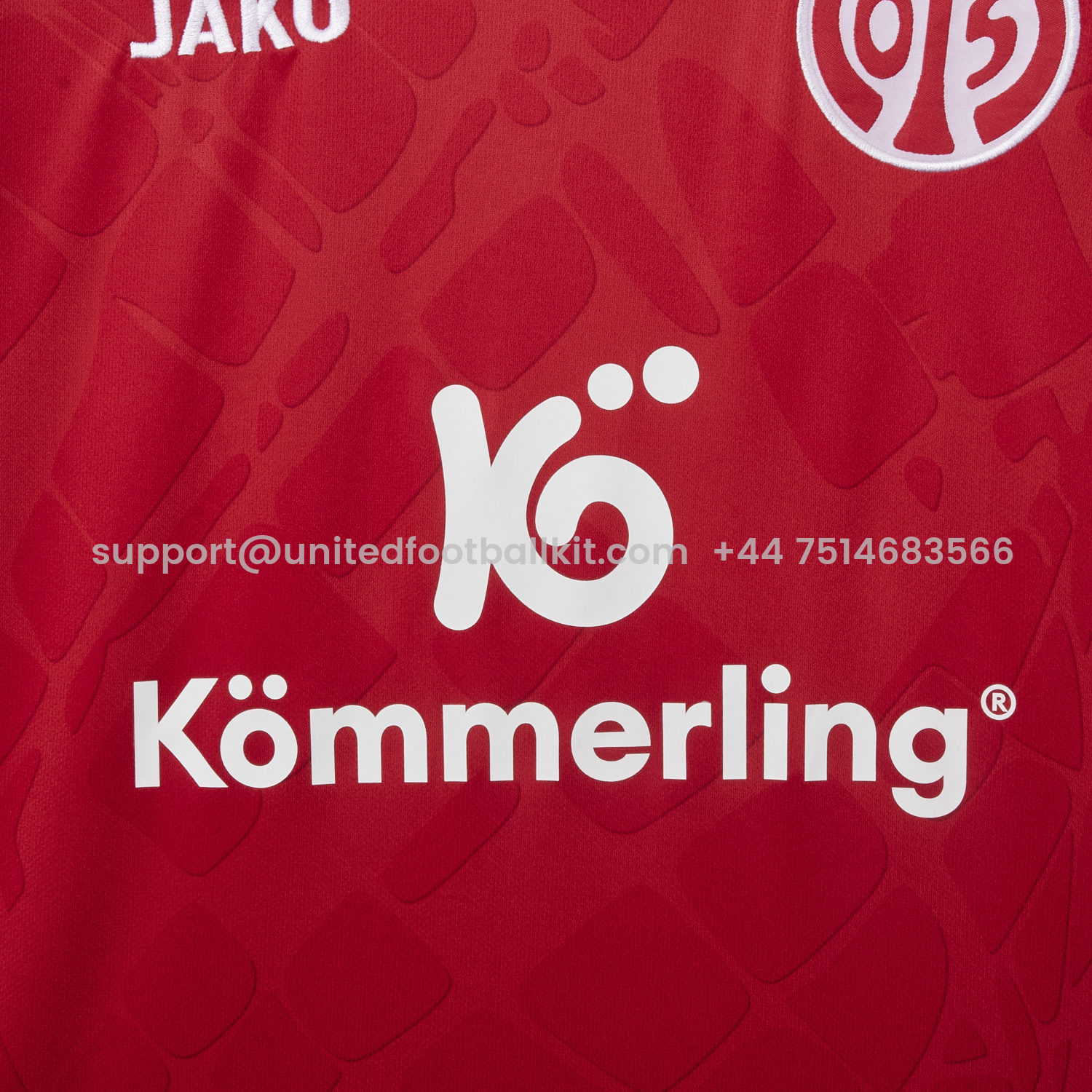 Unitedfootballkit.com | Mainz 25-26 Home Jersey - Fans Version -Customize Name, Number and Patch | Worldwide Shipping