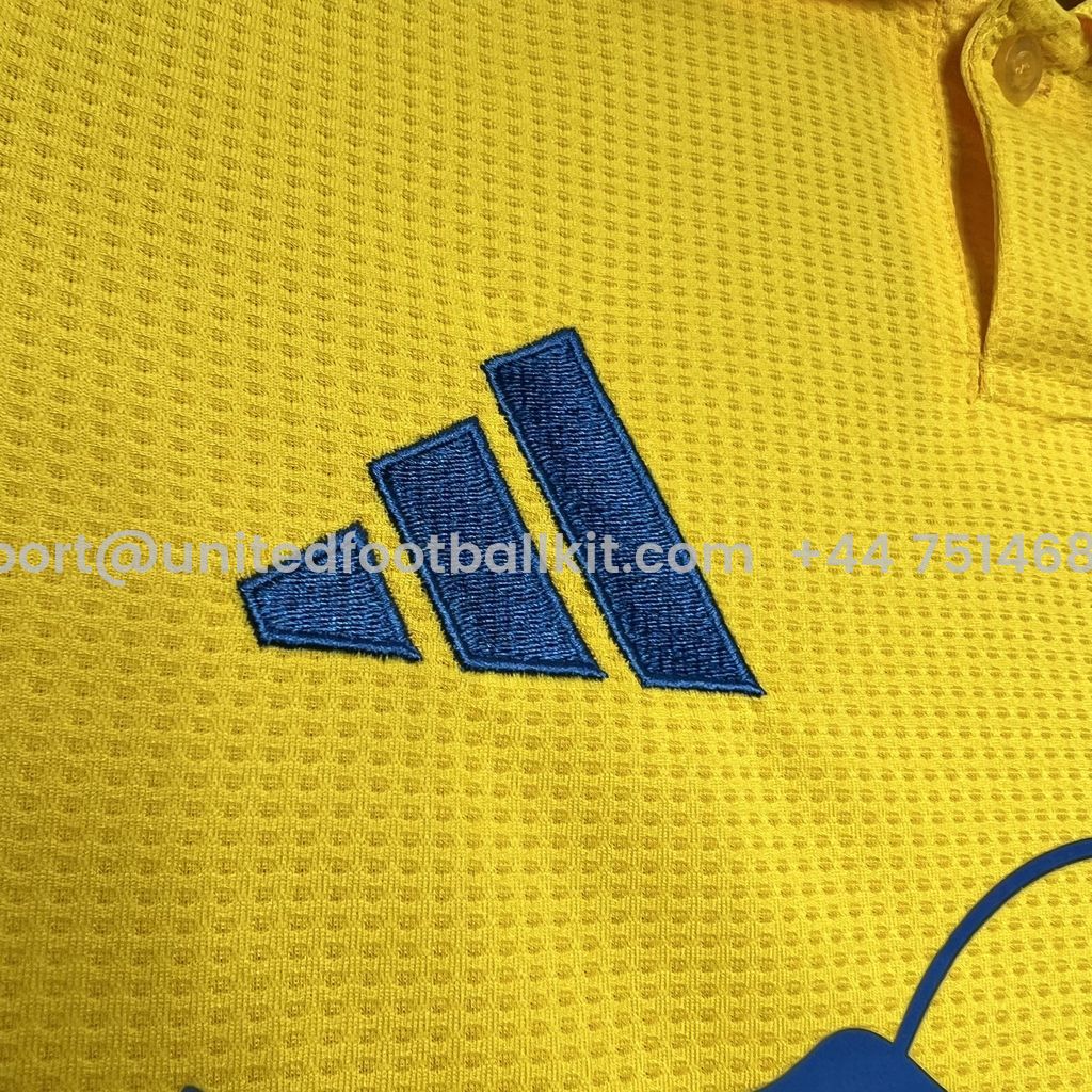 Unitedfootballkit.com | Leeds United 24-25 Away Jersey - Fans Version -Customize Name, Number and Patch | Worldwide Shipping