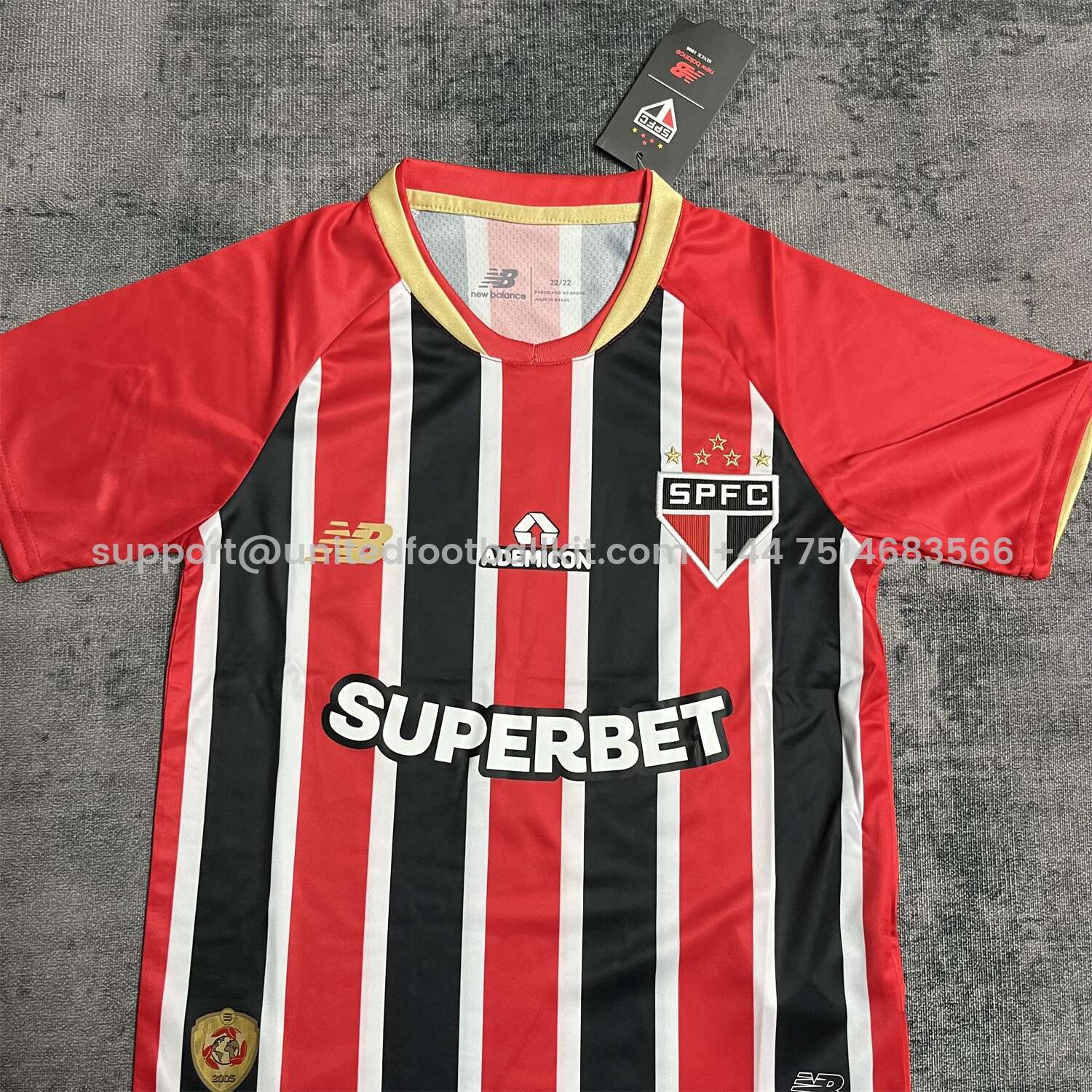 Unitedfootballkit.com | Sao Paulo 25-26 Away Kids Kit -Customize Name, Number and Patch | Worldwide Shipping