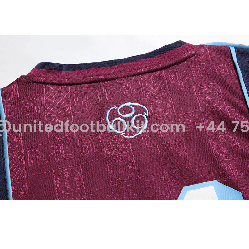 Unitedfootballkit.com | Retro Iron Maiden 2011 Away Jersey -Customize Name, Number and Patch | Worldwide Shipping
