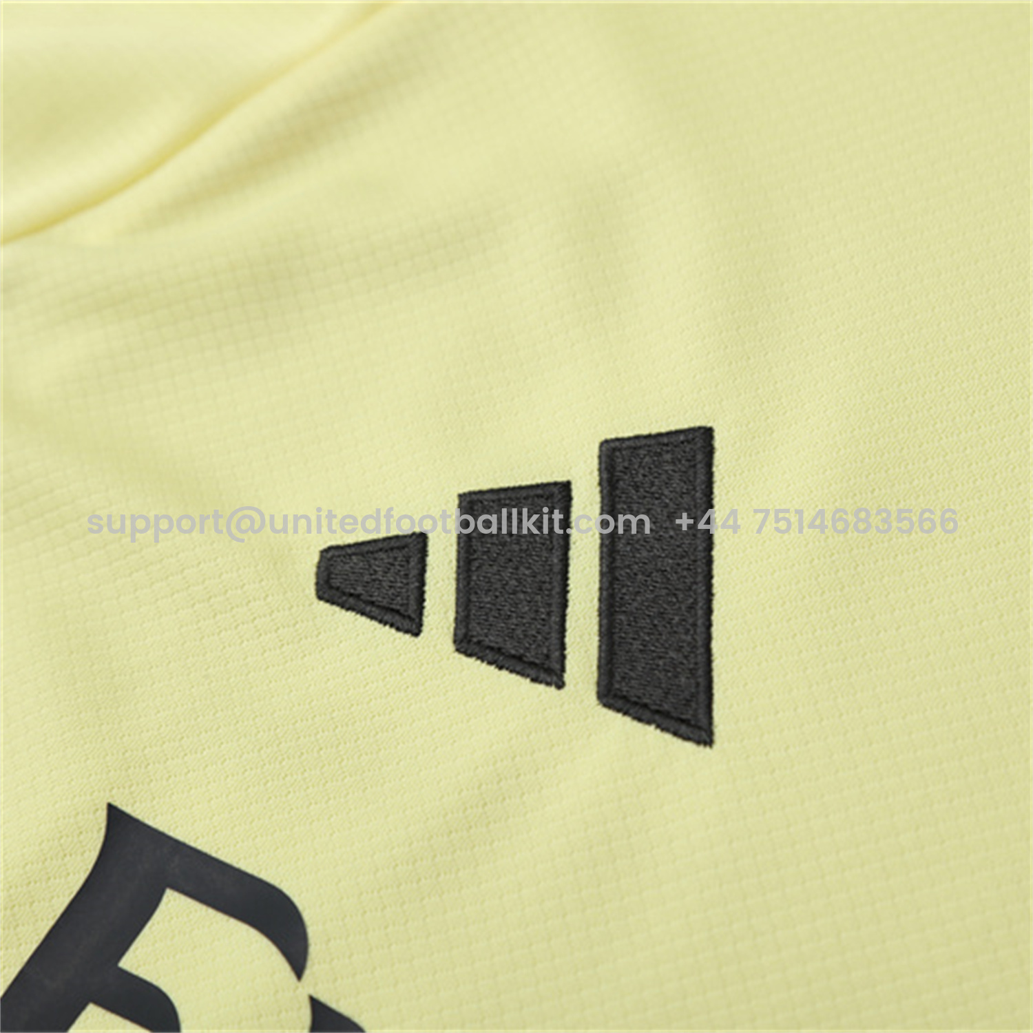 Unitedfootballkit.com | Real Madrid 25-26 Short-Sleeve Training Set - Yellow Top and Grey Shorts -Customize Name, Number and Patch | Worldwide Shipping