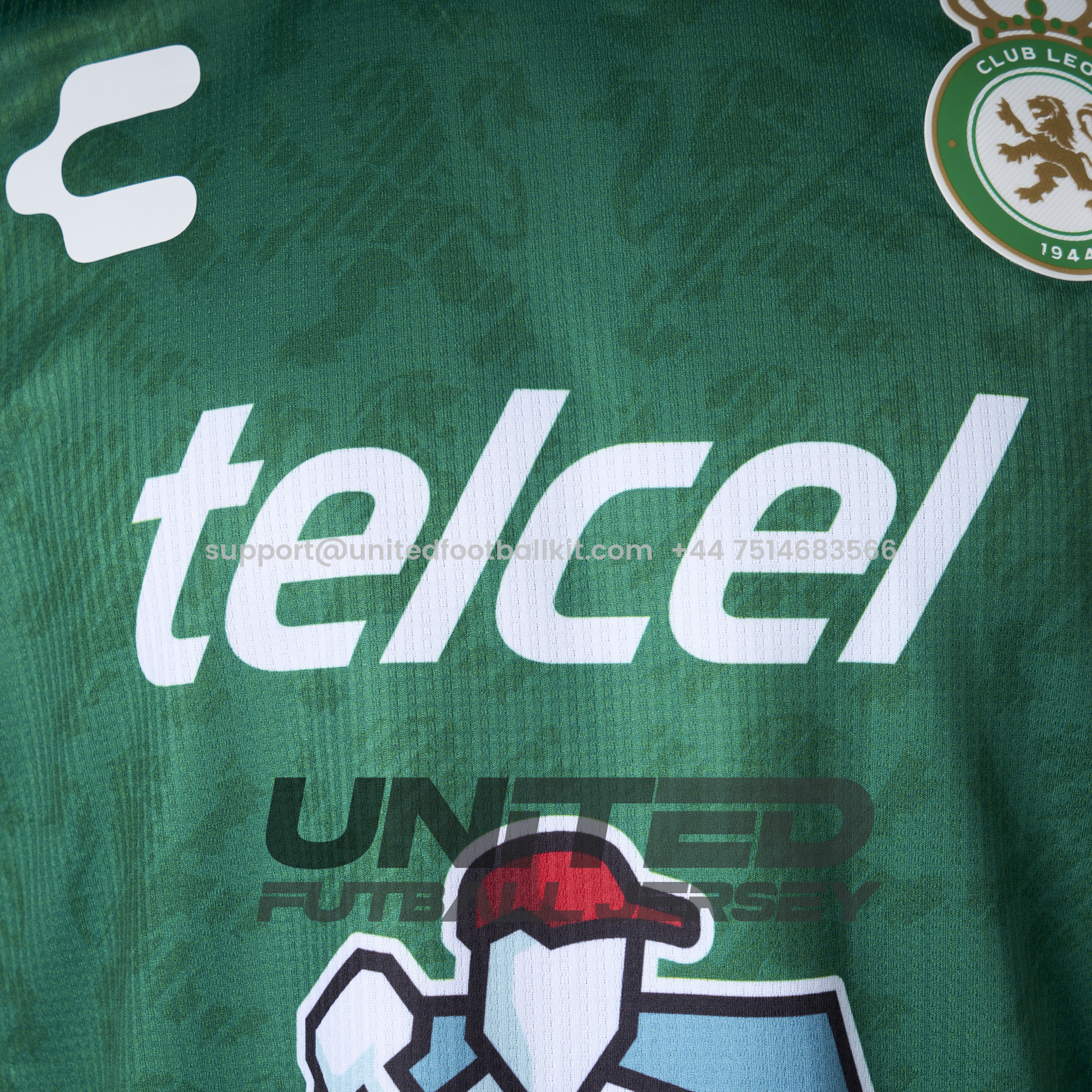 Unitedfootballkit.com | Club León Club Leon 24-25 Home Stadium Jersey - Player Version -Customize Name, Number and Patch | Worldwide Shipping