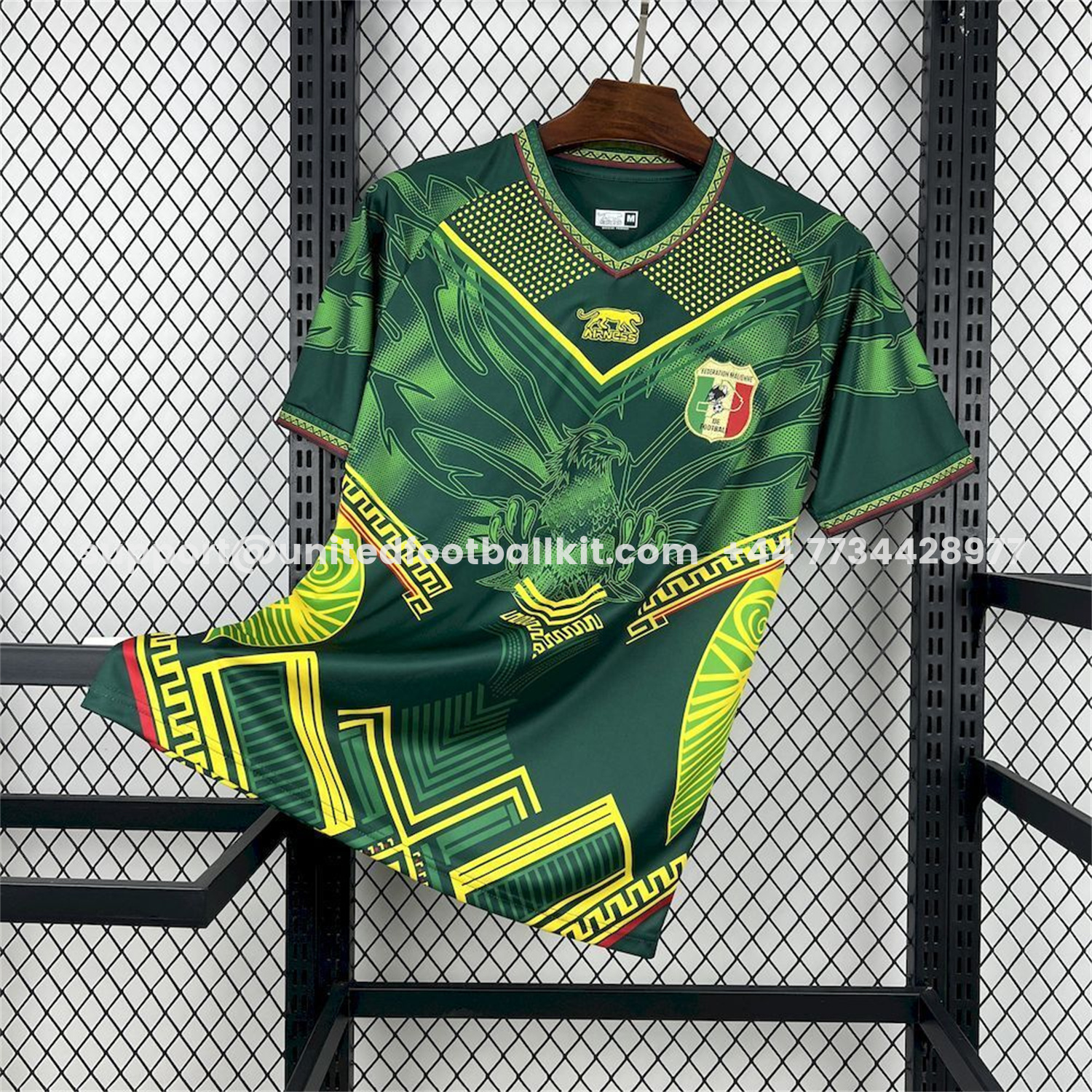 Unitedfootballkit.com | Mali 2026 Away Green Jersey - Fans Version -Customize Name, Number and Patch | Worldwide Shipping