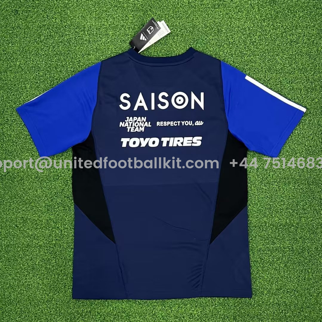 Unitedfootballkit.com | Japan 24-25 Pre-match Jersey - Fans Version -Customize Name, Number and Patch | Worldwide Shipping