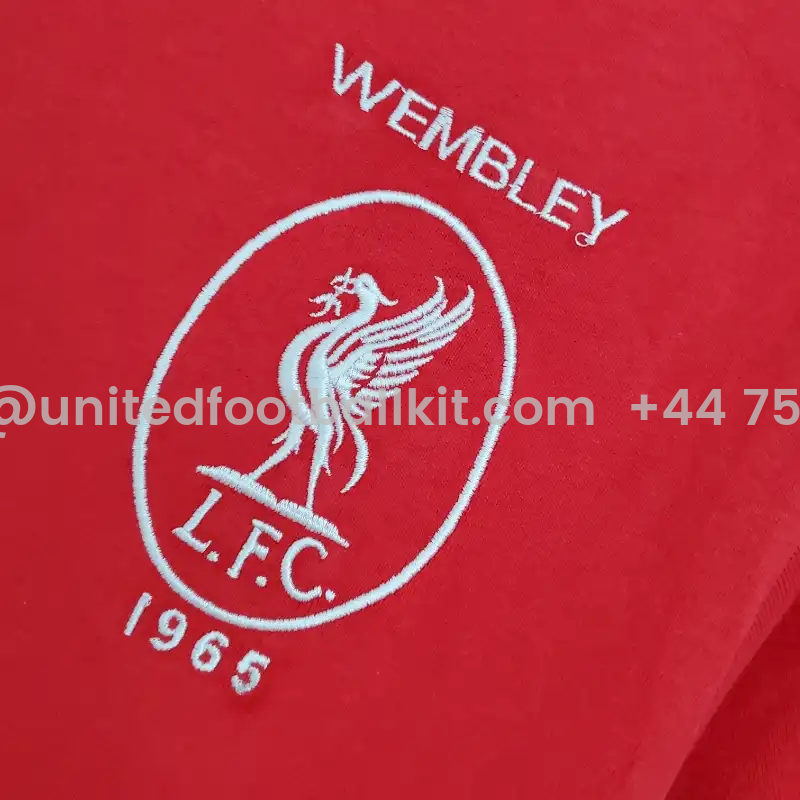 Unitedfootballkit.com | Retro Liver.pool 1965 Home Stadium Jersey -Customize Name, Number and Patch | Worldwide Shipping