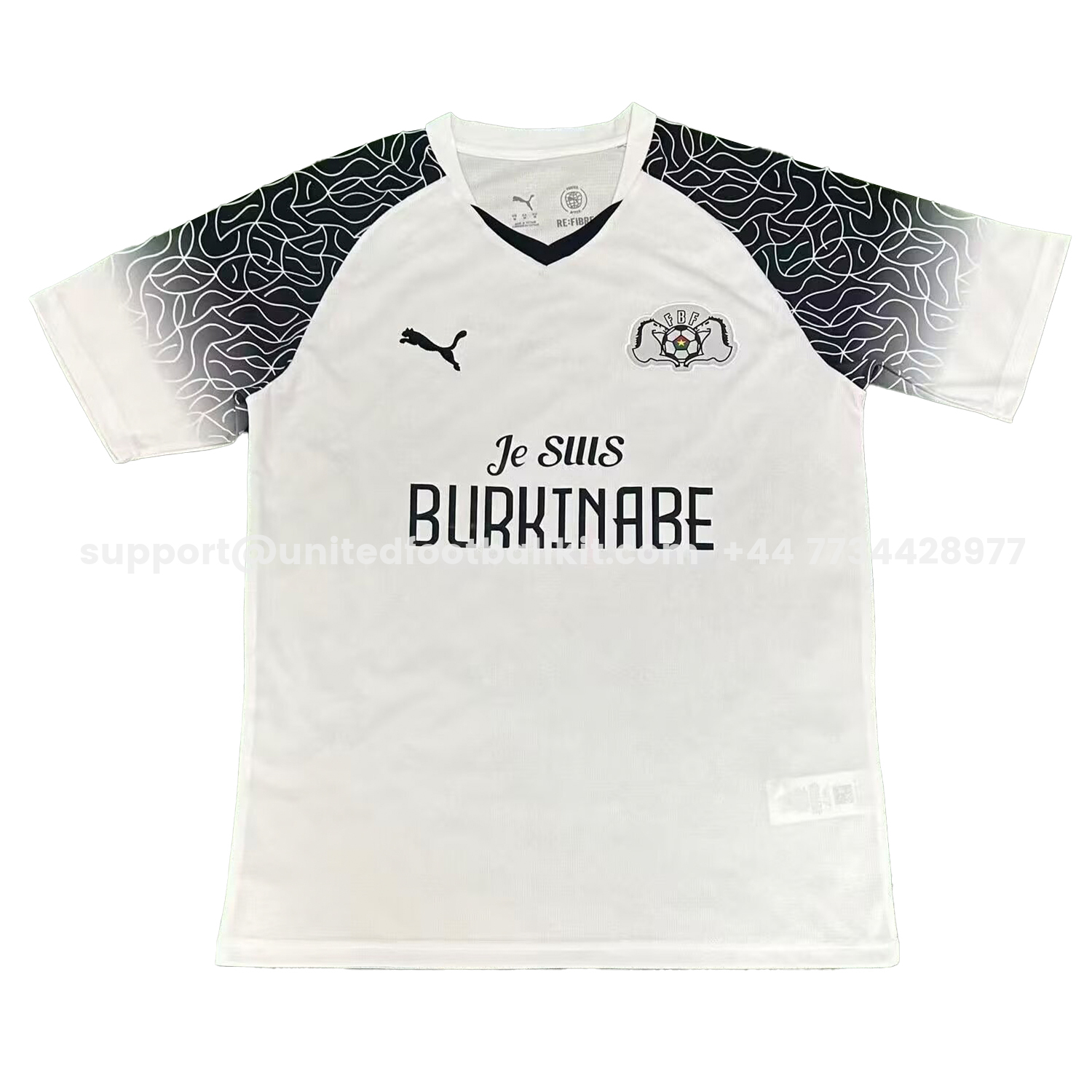 Unitedfootballkit.com | Burkina Faso 2026 White Special Jersey - Fans Version -Customize Name, Number and Patch | Worldwide Shipping