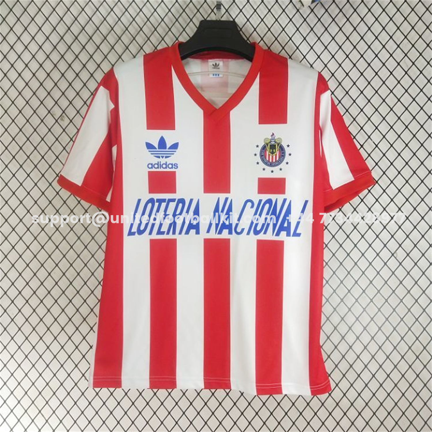 Unitedfootballkit.com | Retro Chivas de Guadalajara 1991-92 Home Jersey -Customize Name, Number and Patch | Worldwide Shipping