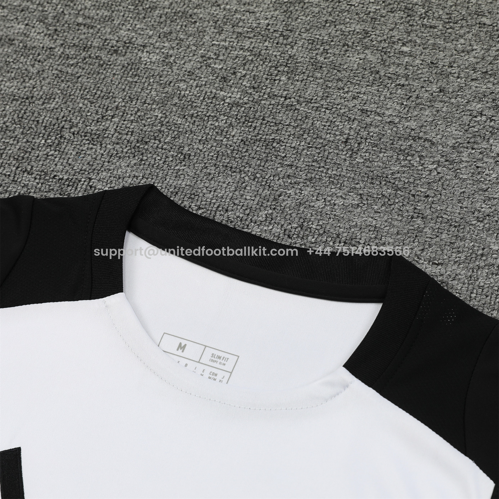 Unitedfootballkit.com | Germany 24-25 Training Vest Suit - White -Customize Name, Number and Patch | Worldwide Shipping