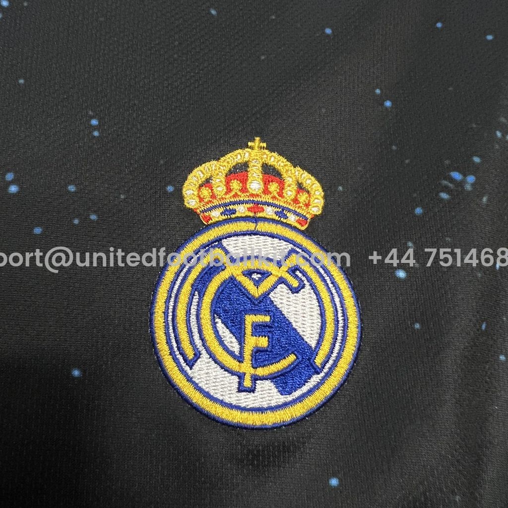Unitedfootballkit.com | Real Madrid 24-25 Ocean Blue Special Edition Jersey - Fans Version -Customize Name, Number and Patch | Worldwide Shipping