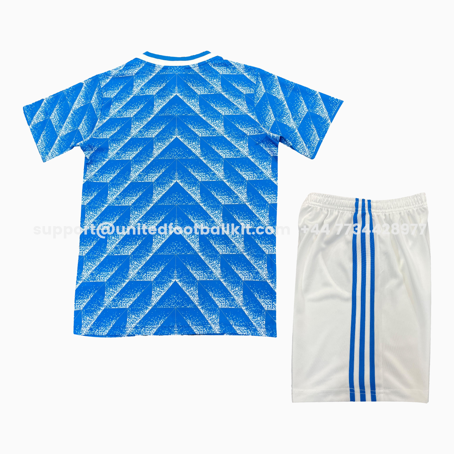 Unitedfootballkit.com | Retro Netherlands 1988 Away Kids Kit -Customize Name, Number and Patch | Worldwide Shipping