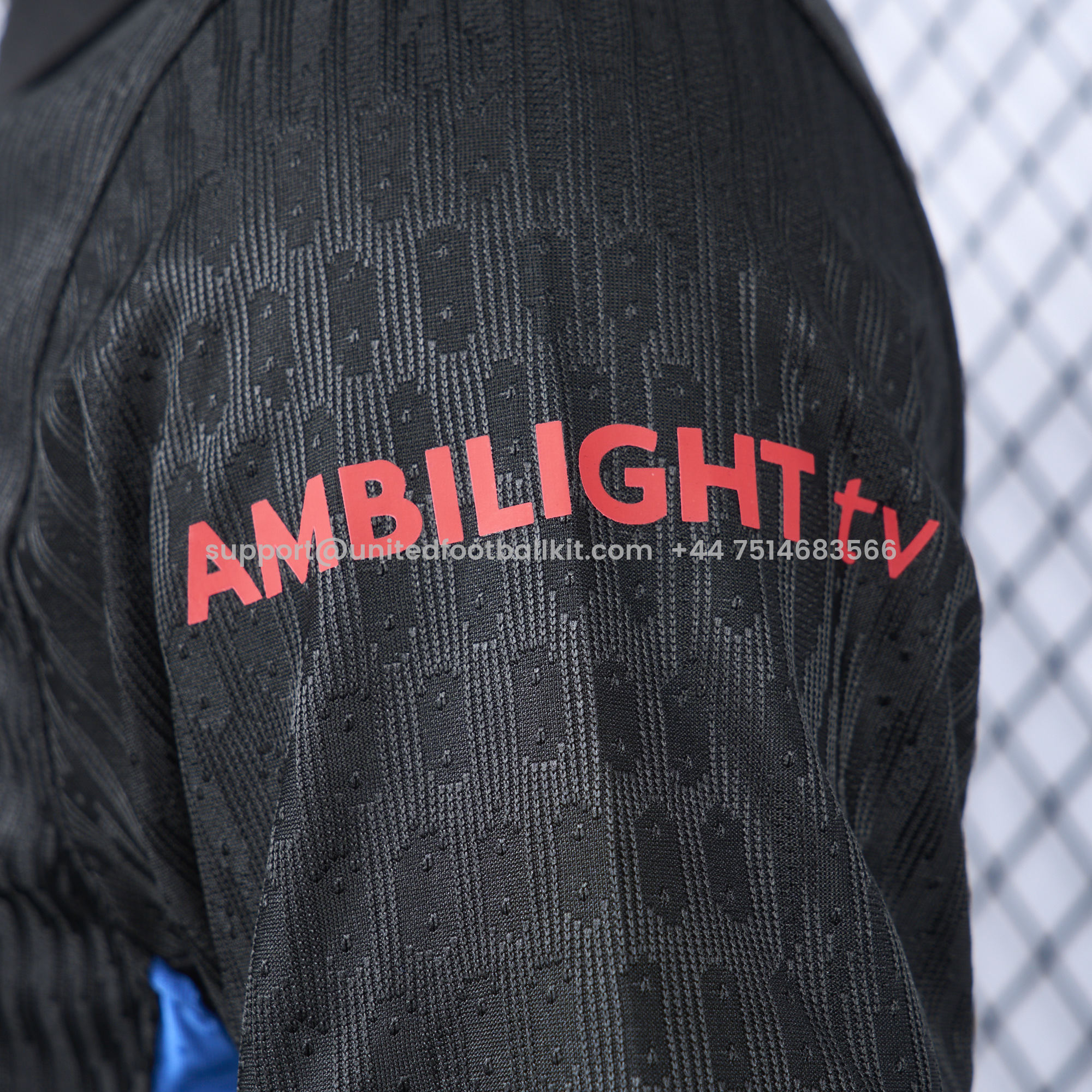 Unitedfootballkit.com | Barcelona 24-25 Away Jersey with Big Logo - Player Version -Customize Name, Number and Patch | Worldwide Shipping