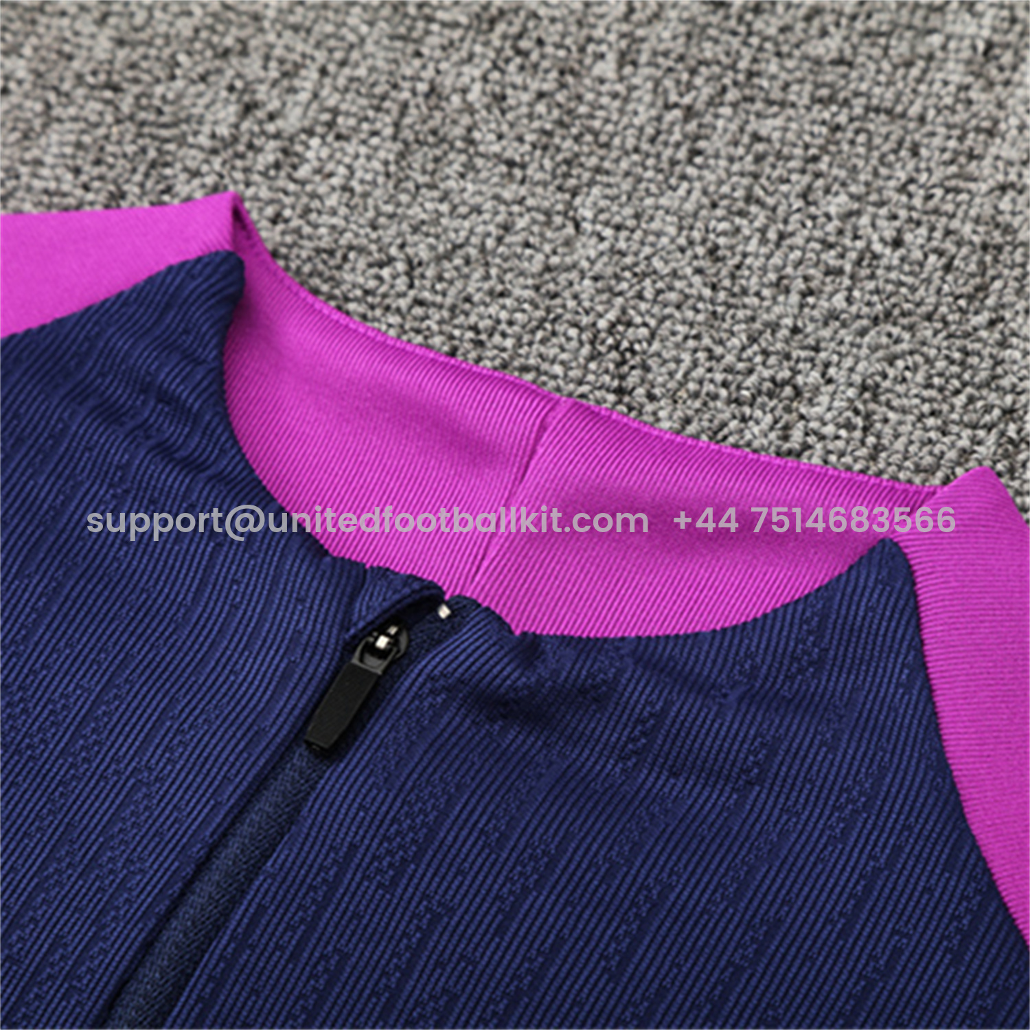 Unitedfootballkit.com | Barcelona 25-26 Long Sleeve Training Set - Royal Blue Top Yellow Sponsor & Royal Blue Pants -Customize Name, Number and Patch | Worldwide Shipping