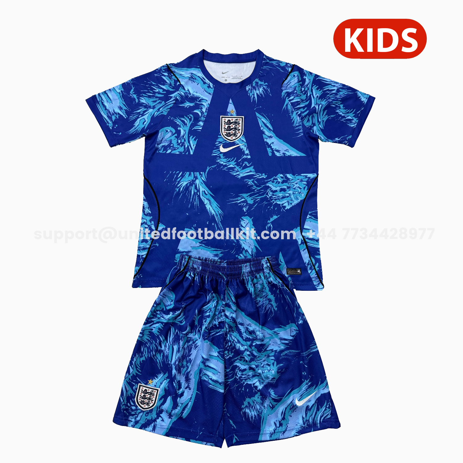 Unitedfootballkit.com | Real Madrid 26-27 Pink Special Kids Kit -Customize Name, Number and Patch | Worldwide Shipping