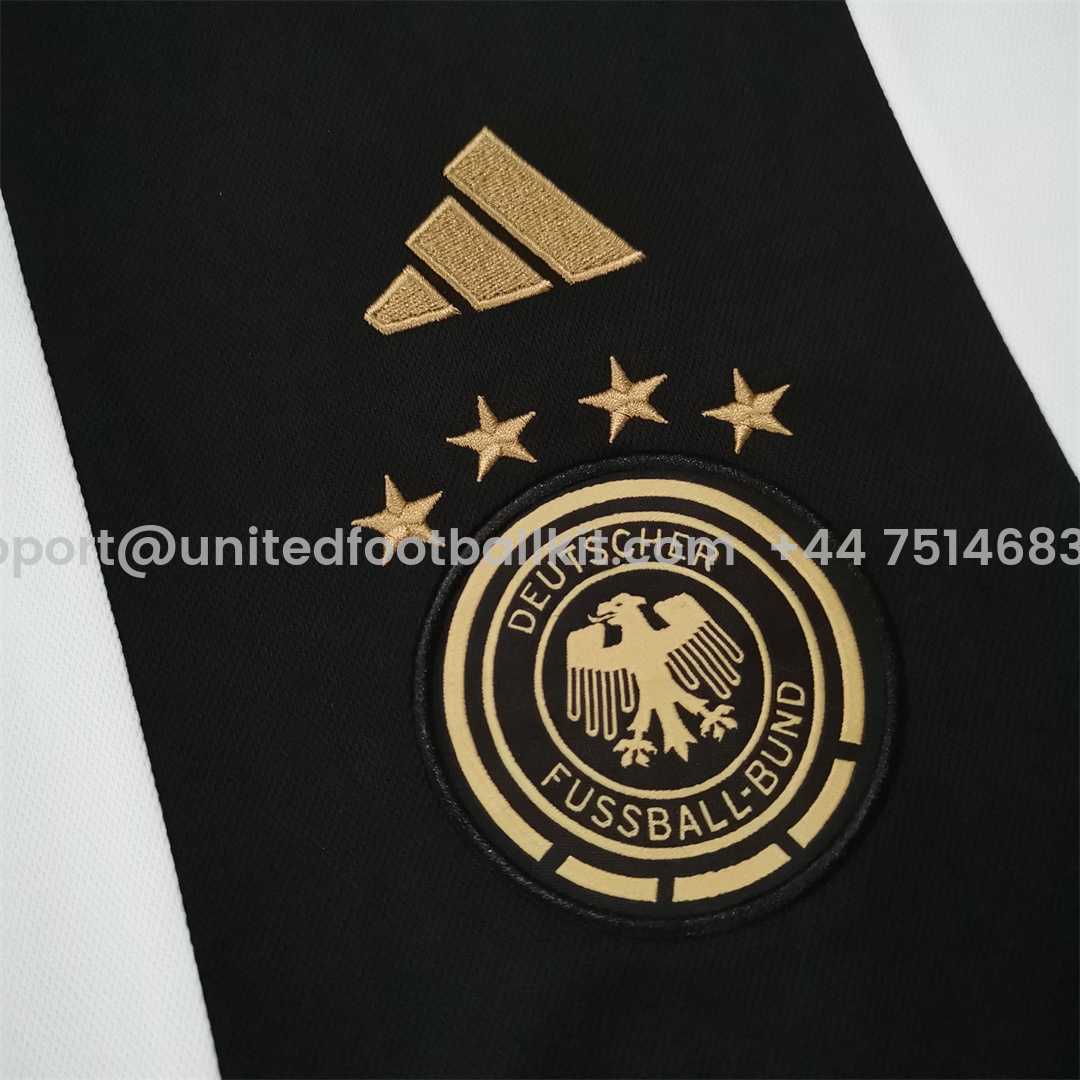 Unitedfootballkit.com | Germany 2022 Home Stadium Jersey - Fans Version -Customize Name, Number and Patch | Worldwide Shipping