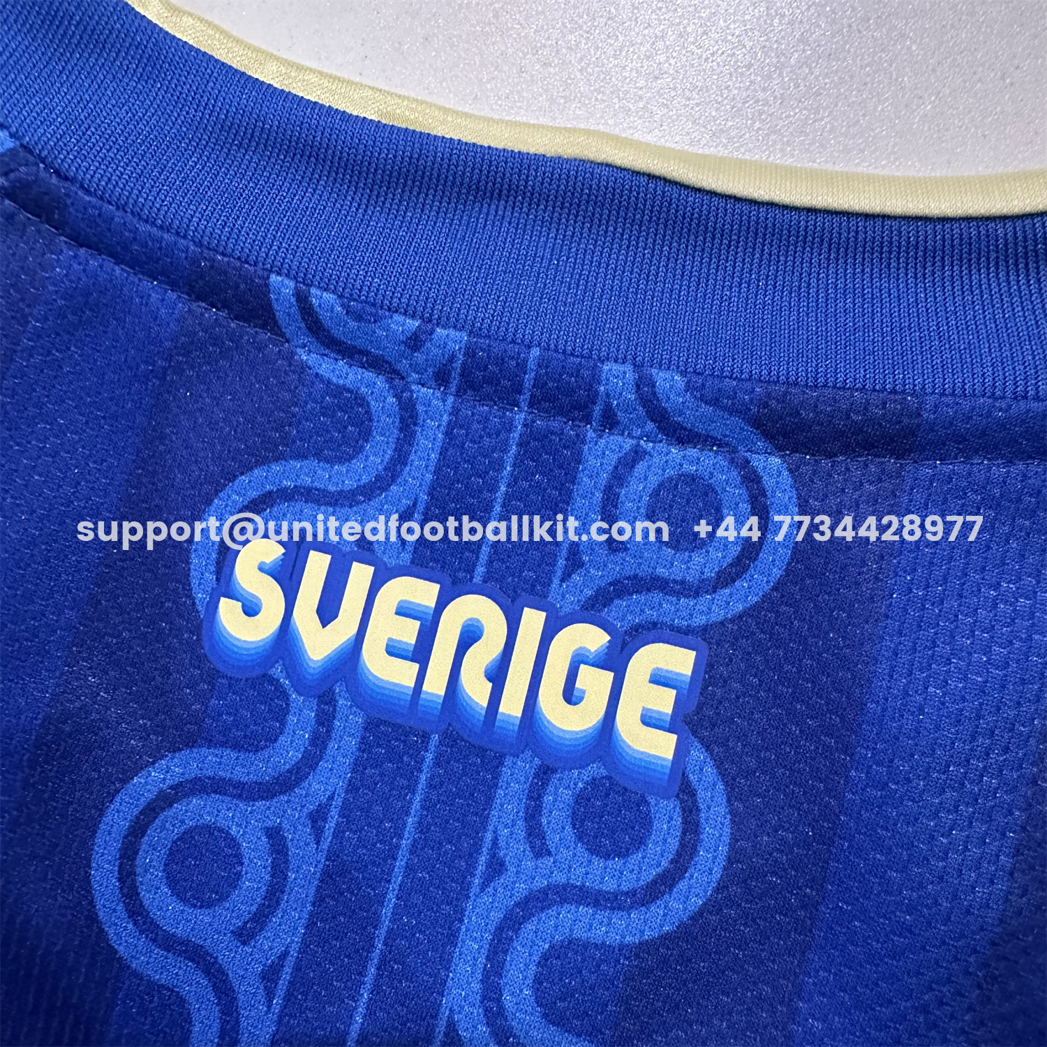 Unitedfootballkit.com | Sweden 2026 Away Jersey - Fans Version -Customize Name, Number and Patch | Worldwide Shipping