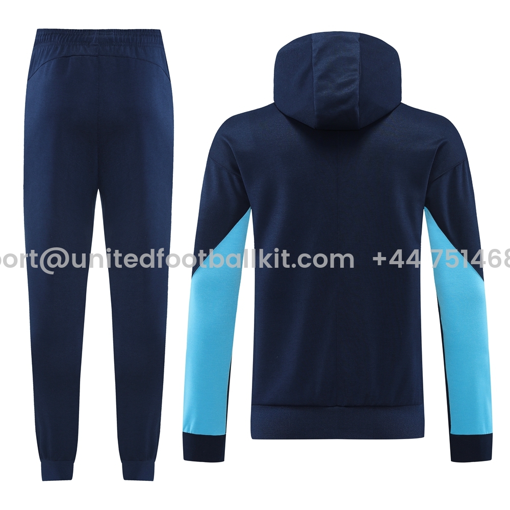Unitedfootballkit.com | C.H.E.L.S.E.A 24-25 Jacket Training Tracksuit - Deep Blue -Customize Name, Number and Patch | Worldwide Shipping