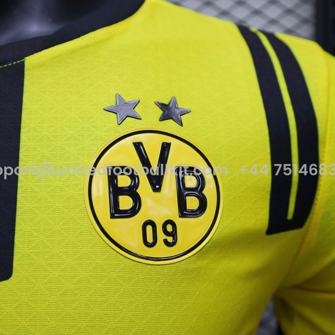 Unitedfootballkit.com | Dortmund 24-25 Cup Jersey - Player Version -Customize Name, Number and Patch | Worldwide Shipping