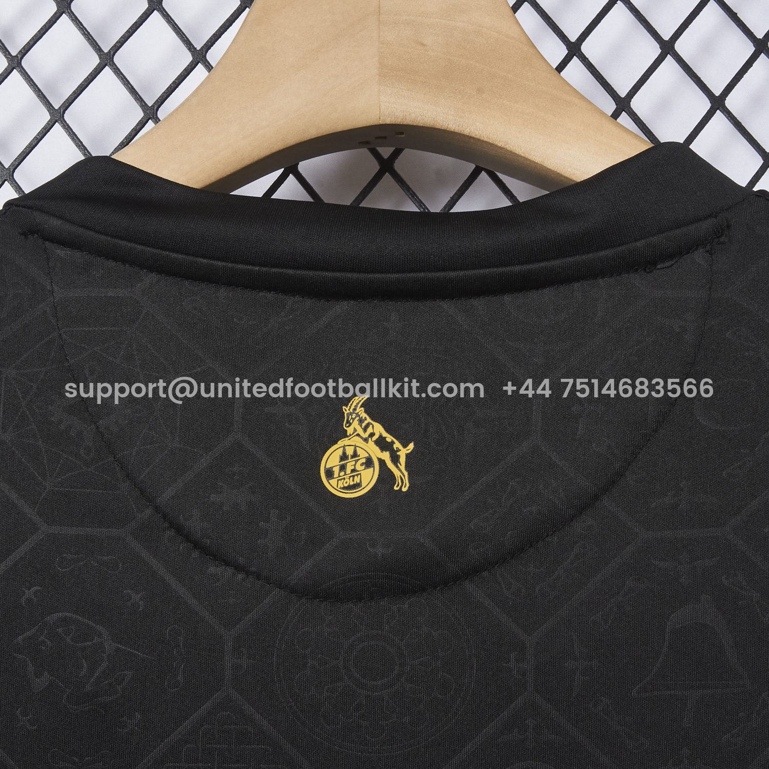 Unitedfootballkit.com | Köln 25-26 Third Black Jersey - Fans Version -Customize Name, Number and Patch | Worldwide Shipping