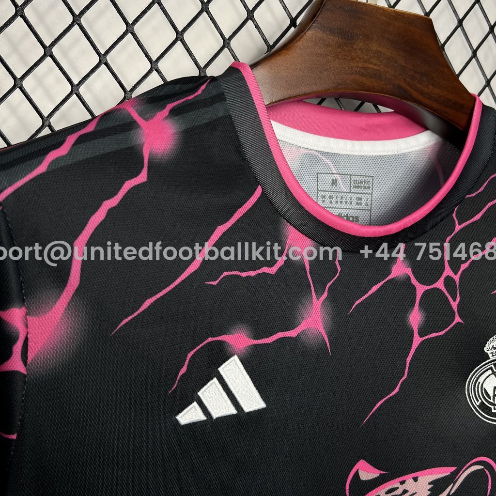 Unitedfootballkit.com | Real Madrid 24-25 Purple Leopard Jersey - Fans Version -Customize Name, Number and Patch | Worldwide Shipping