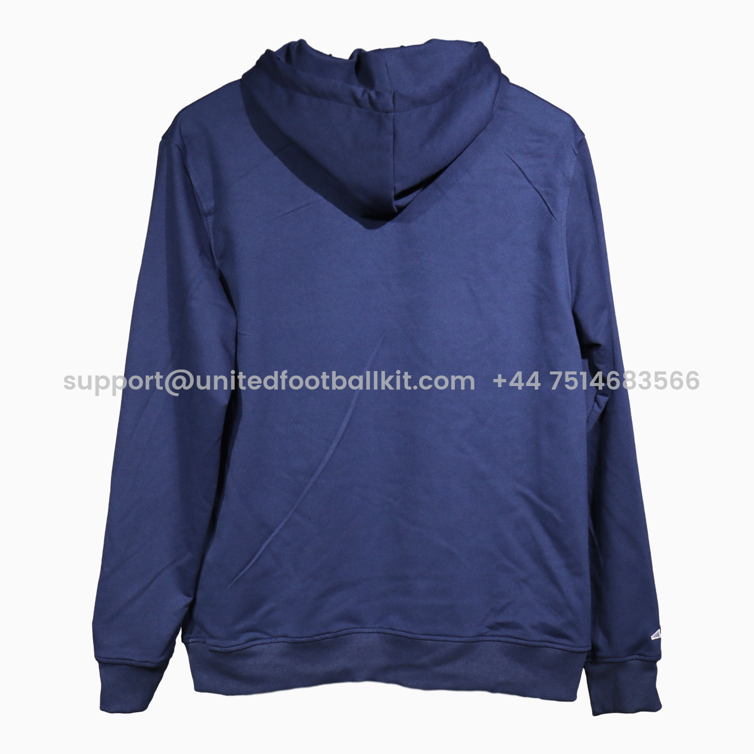 Unitedfootballkit.com | Arsenal 25-26 Pure Color Training Hoodie Set - Deep Blue Hoodie and Deep Blue Pants -Customize Name, Number and Patch | Worldwide Shipping